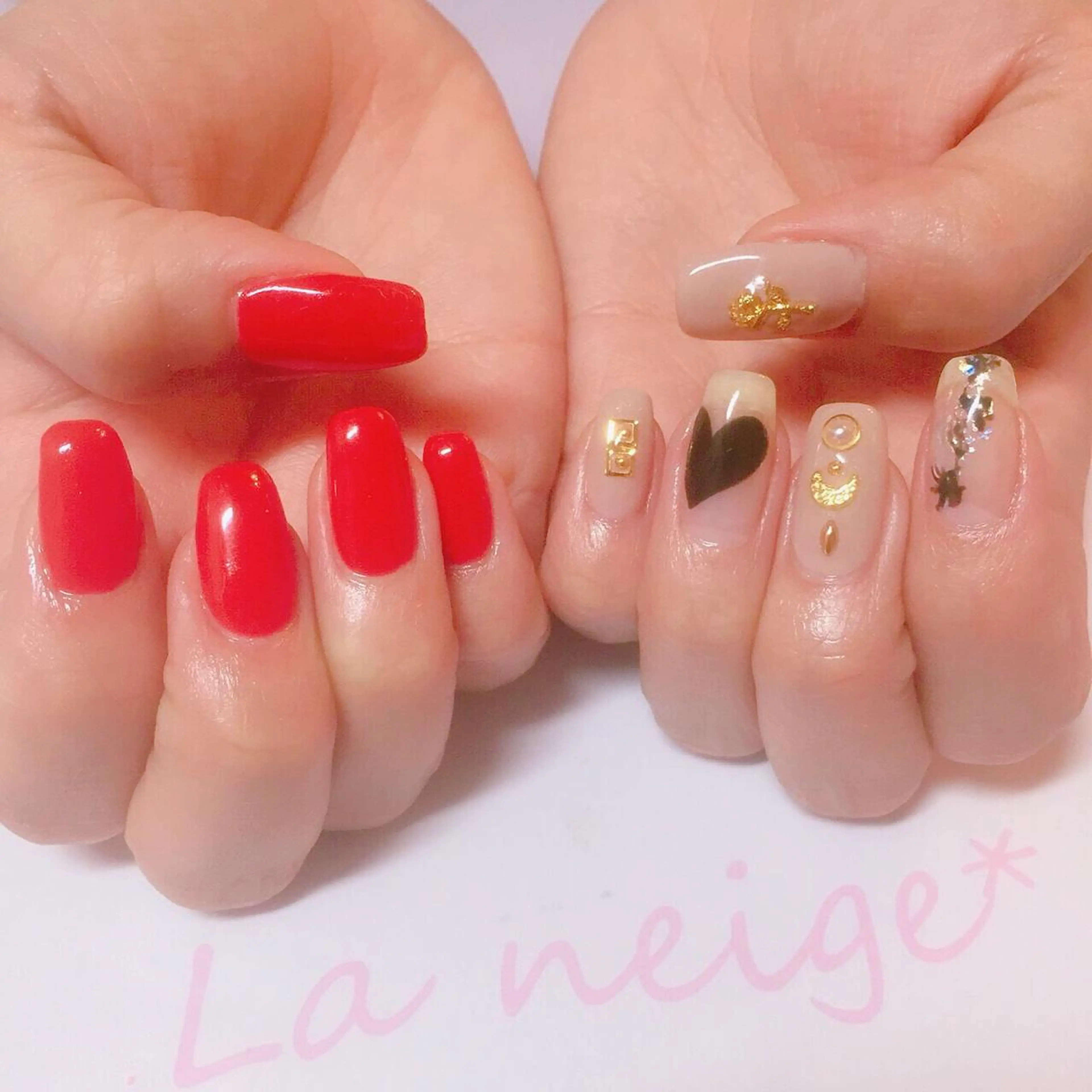 ネイル La neige* yuki 🐩🌙のネイルデザイン