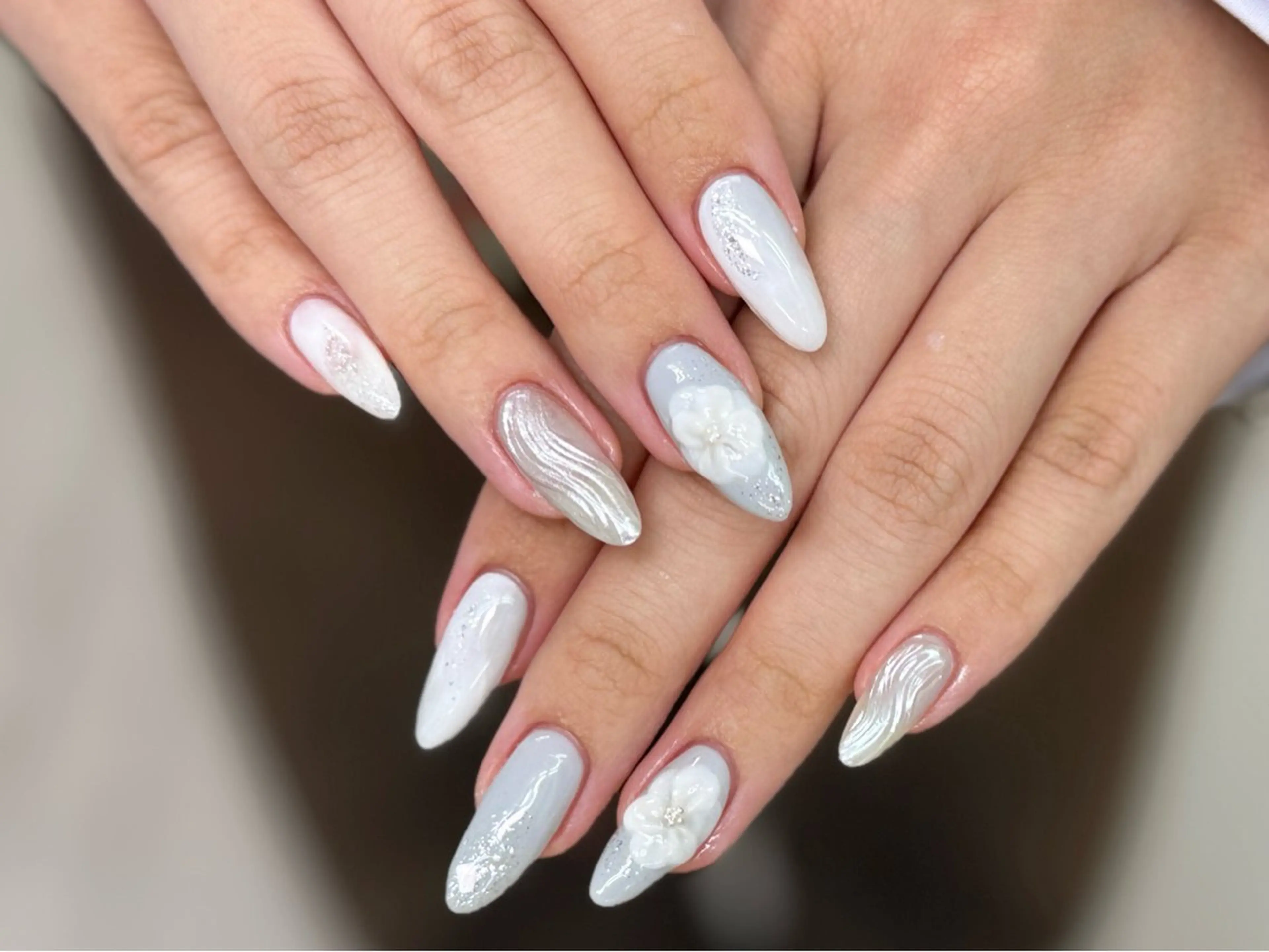 ネイル ハンドネイル OCEAN nail パラジェル　取扱い店のネイルデザイン