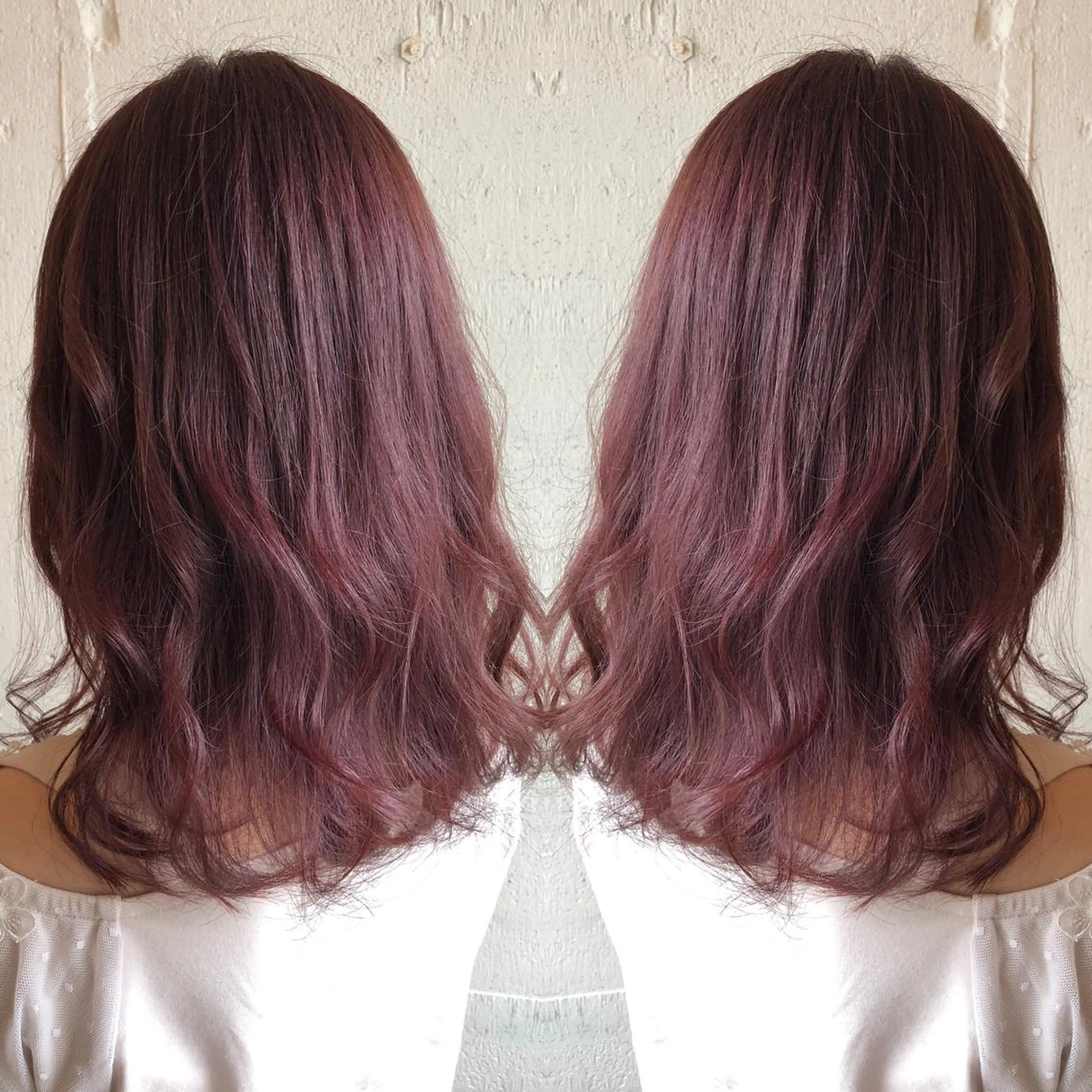 ミディアム あらき ちさとのヘアスタイル