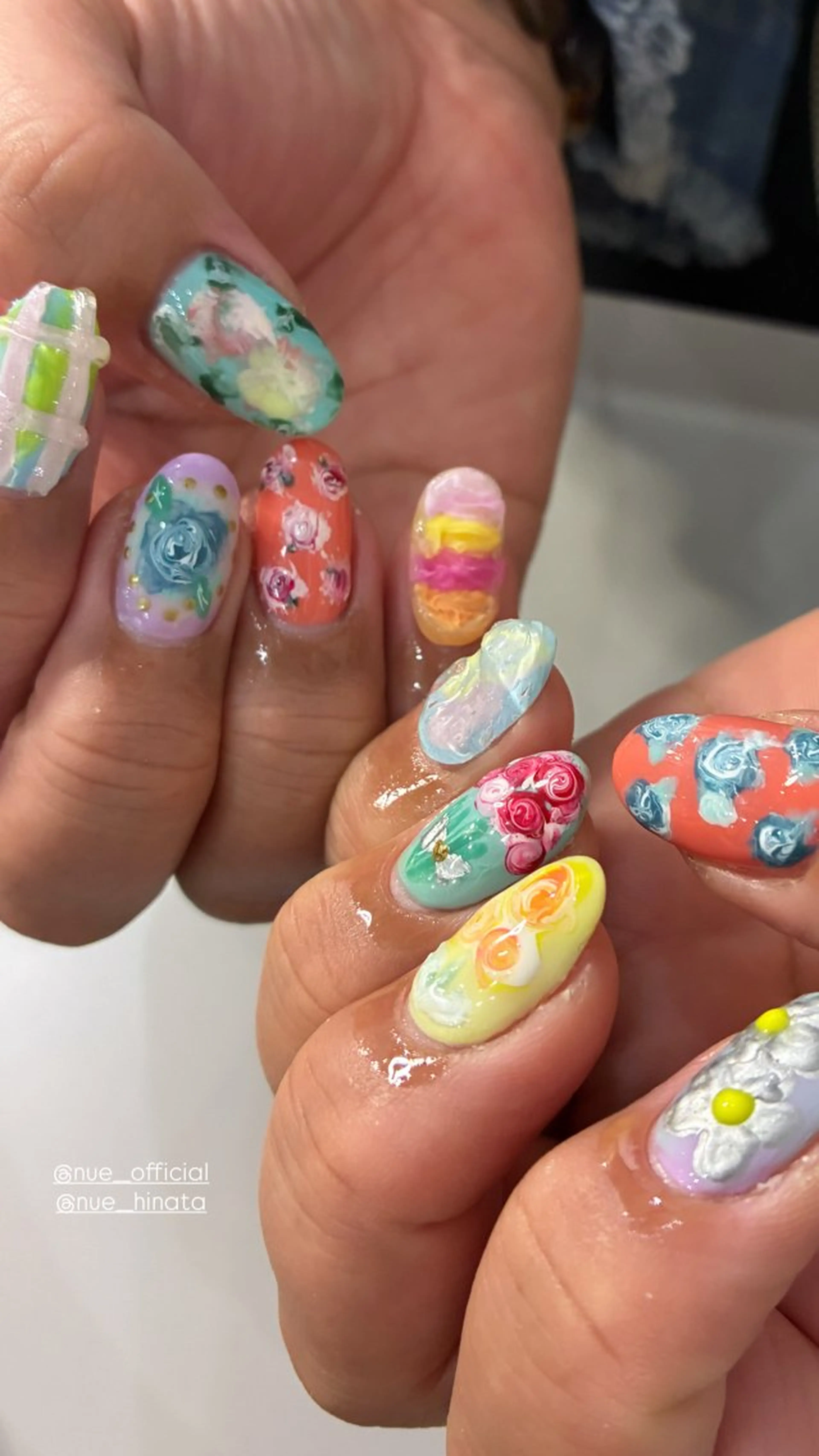 ネイル ハンドネイル nue所属・nue【ムー】 ひなたのネイルデザイン