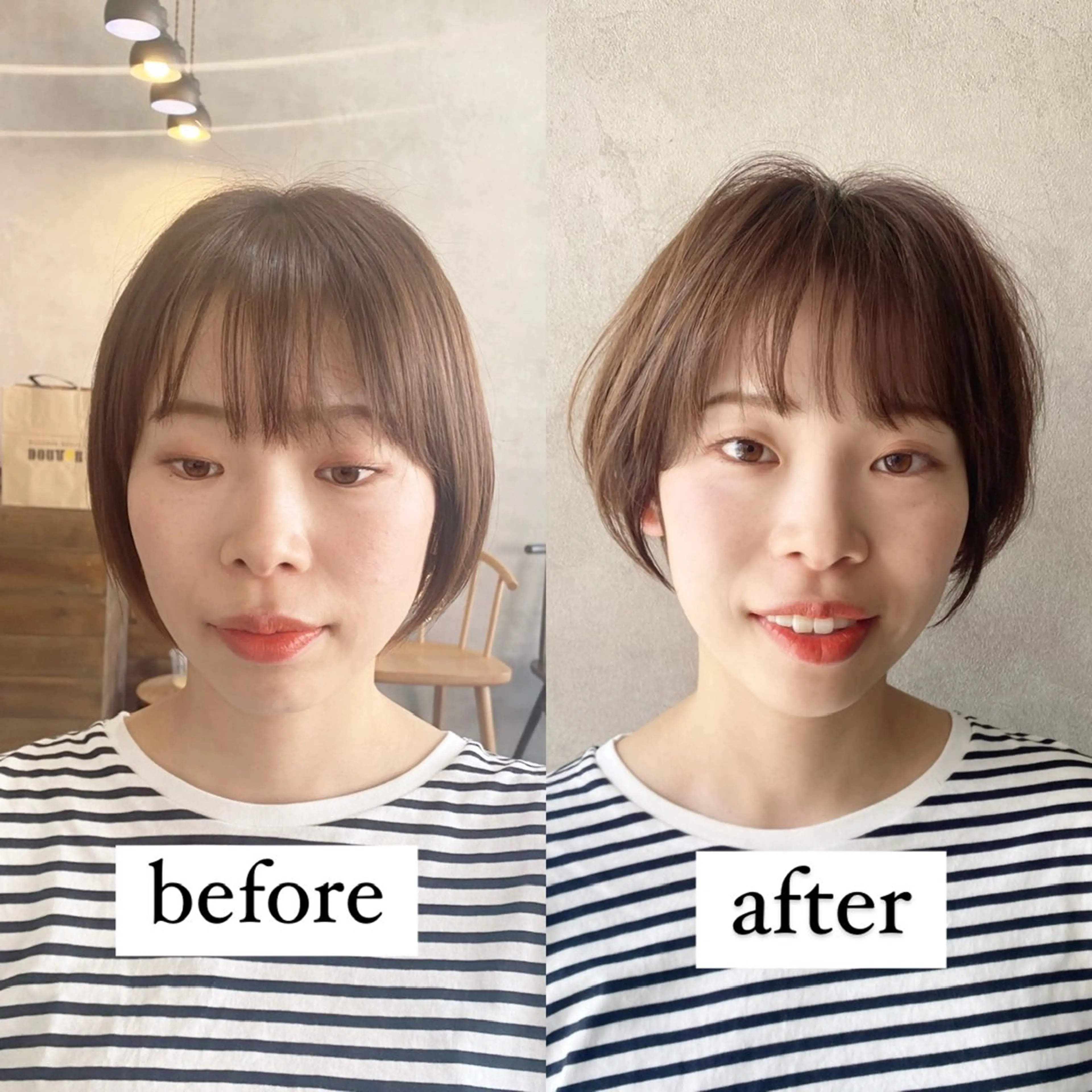 ショート enx academyのヘアスタイル