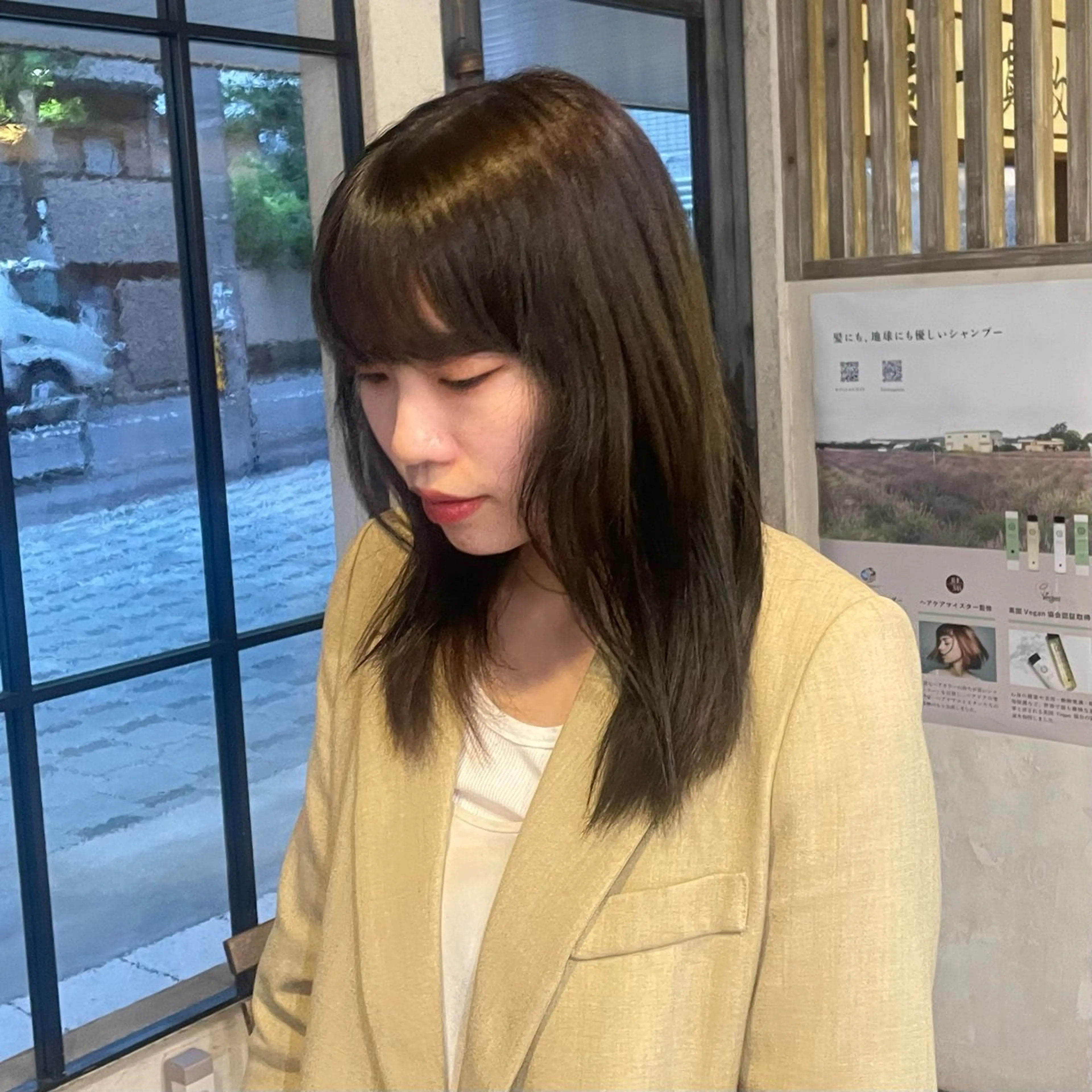 カラー 渡部 仁のヘアスタイル