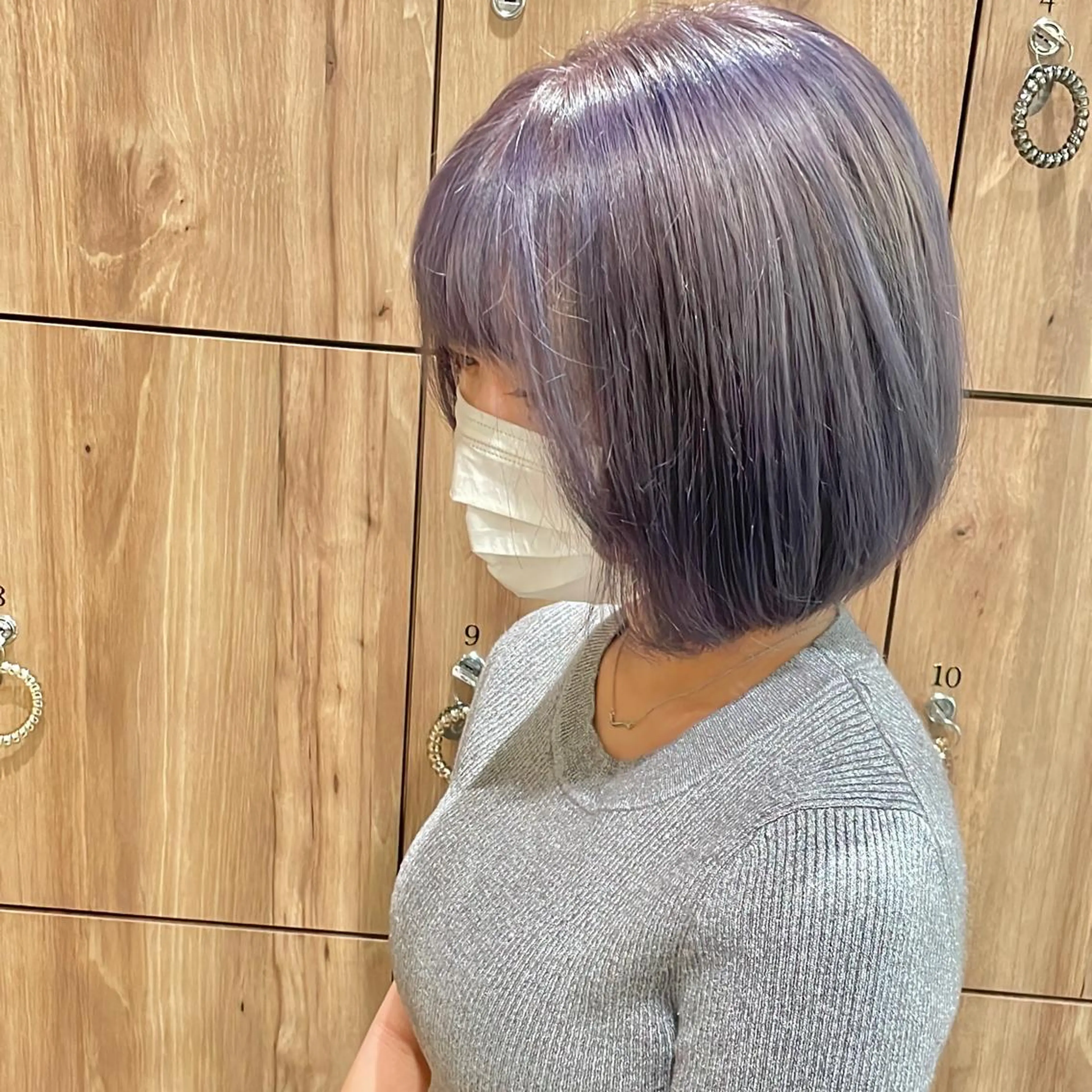 ショート カラー ヘアカラー 大人可愛い/レイヤー /ブリーチ/溝口誠二のヘアスタイル