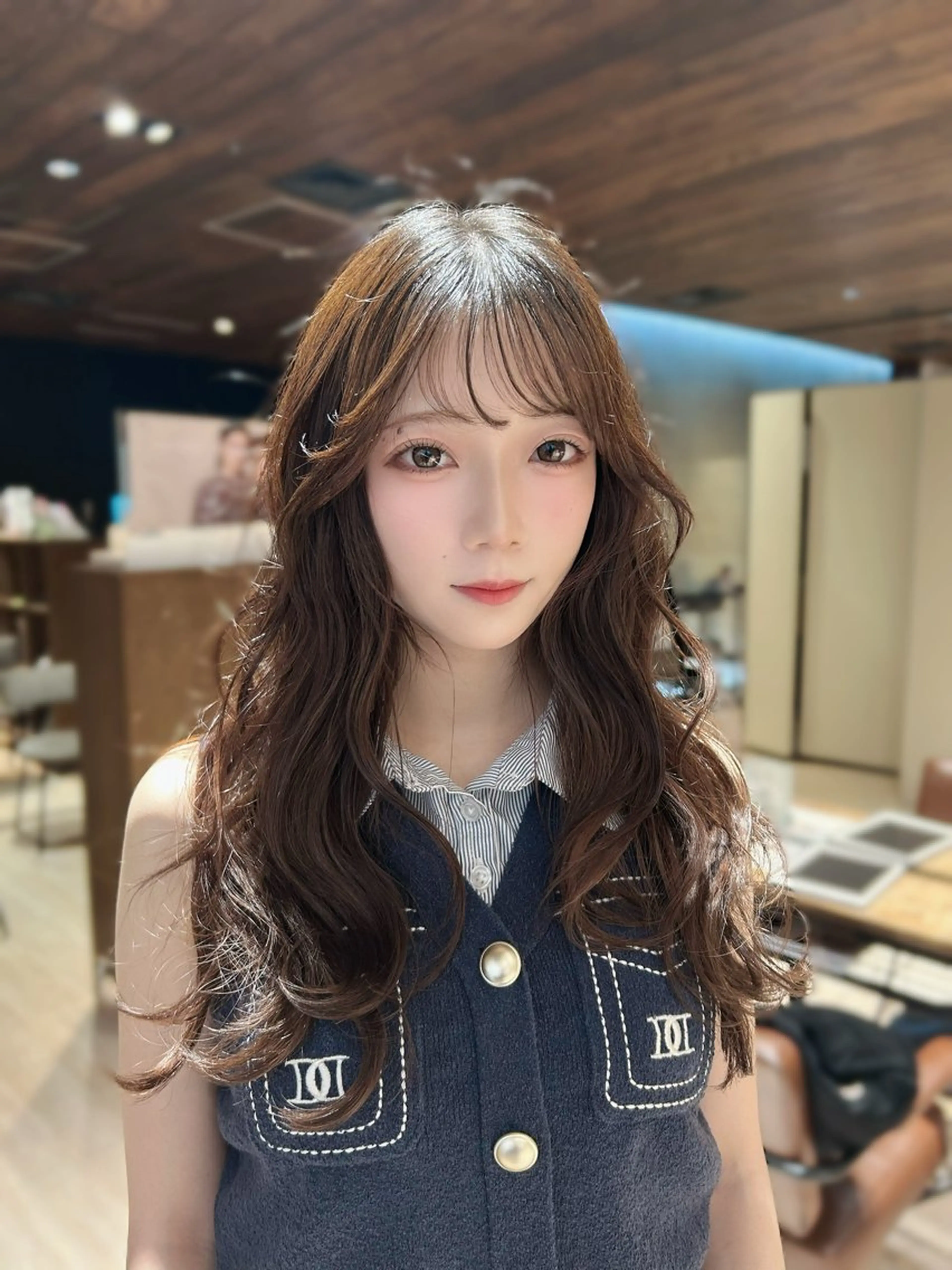 ロング カット トリートメント 🎀大竹美侑／顔まわ りカット／レイヤーのヘアスタイル