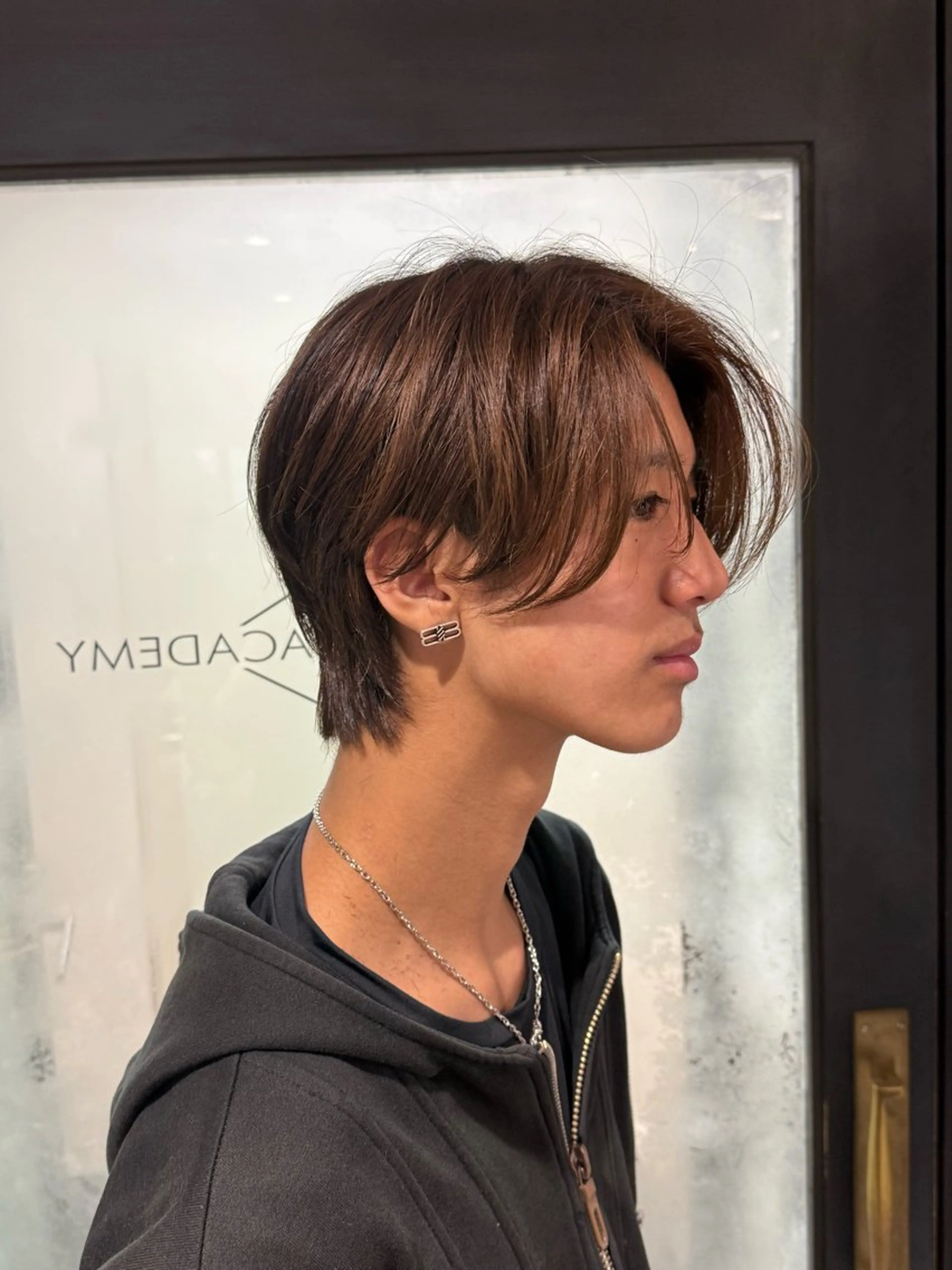 「メンズ限定✨　黒染め以外のワンカラー」カット＋カラー＋コーティングトリートメントの写真