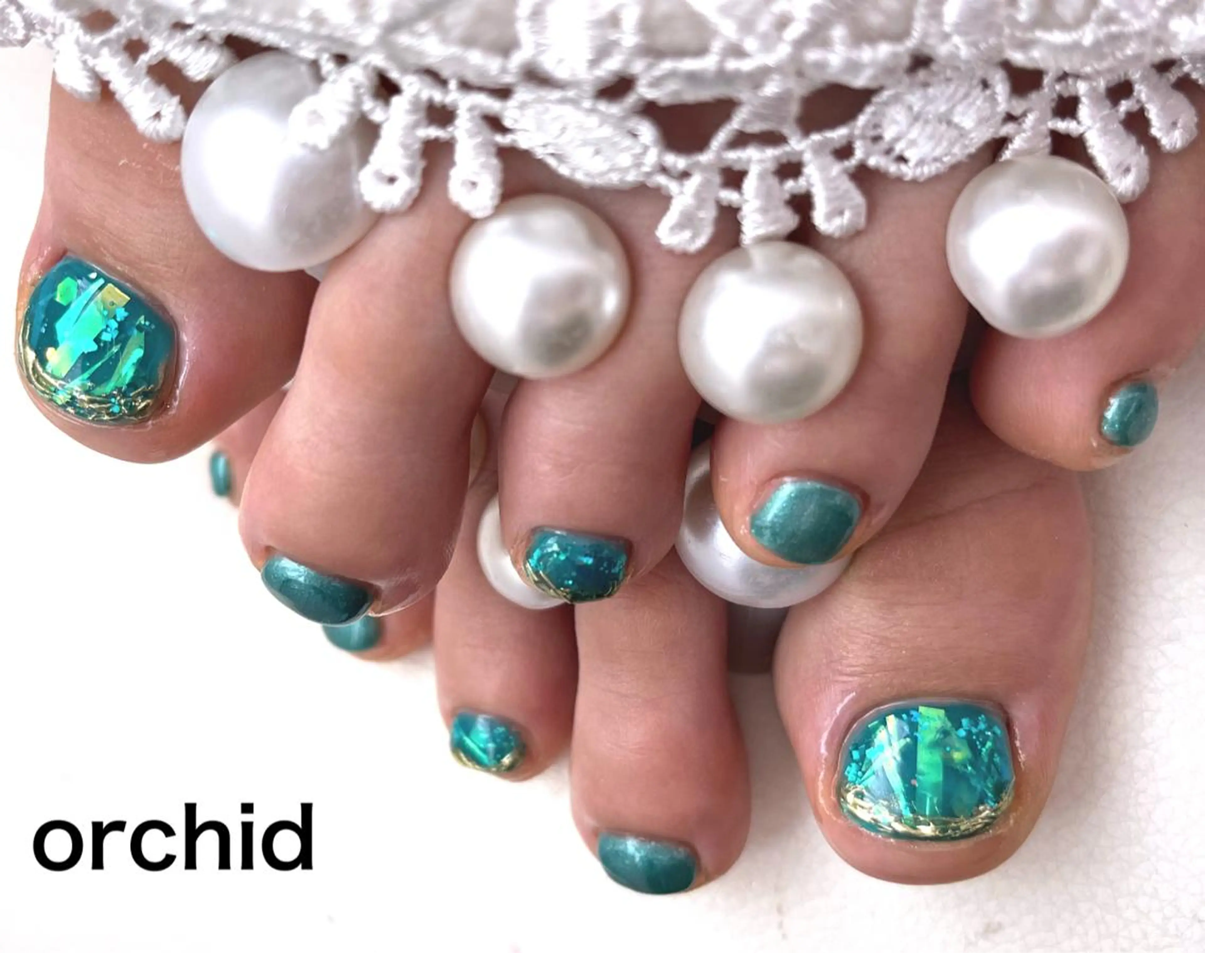 ネイル orchid ♡オーキッドのネイルデザイン