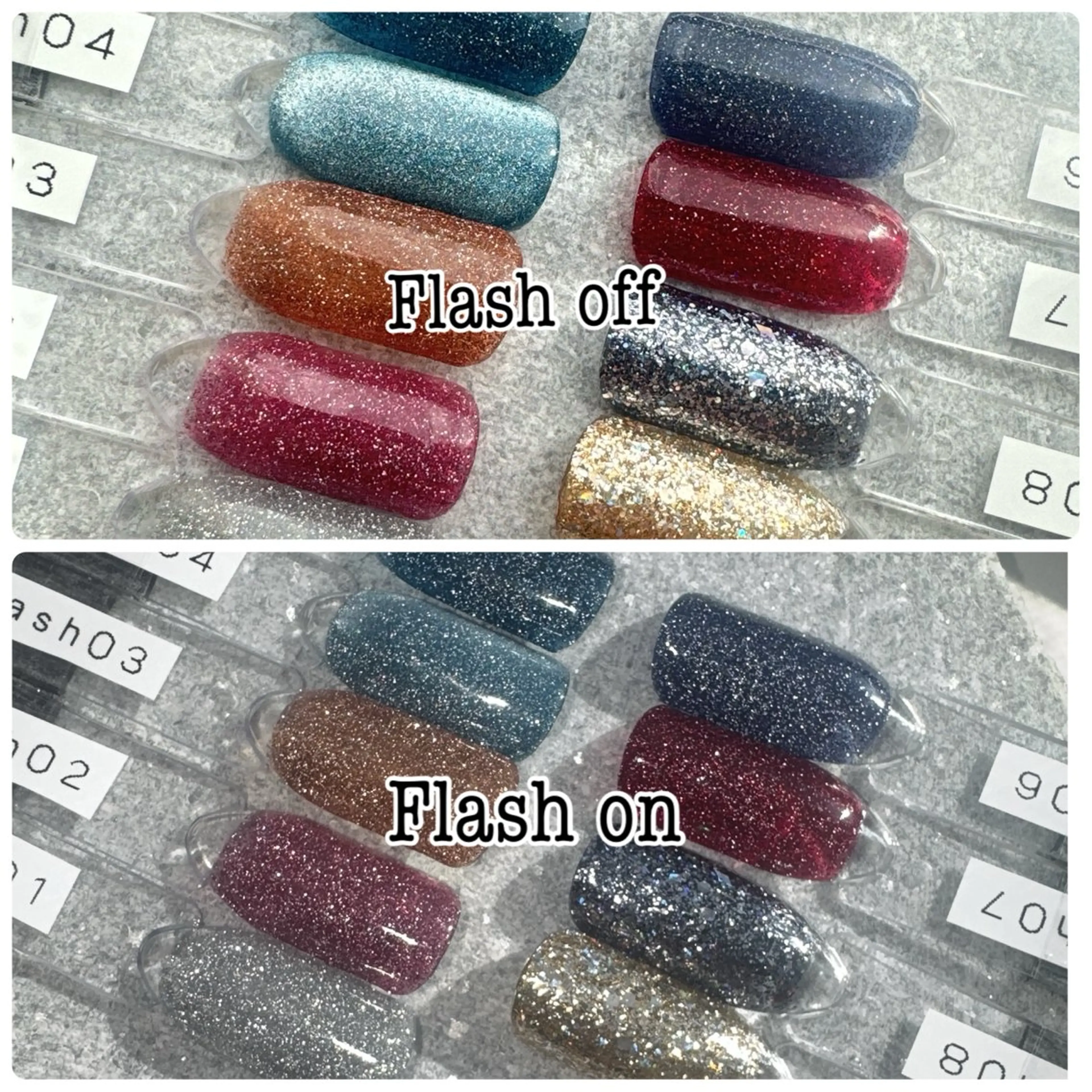 ネイル フラッシュネイル ワンカラーネイル N.plus NaiLのネイルデザイン