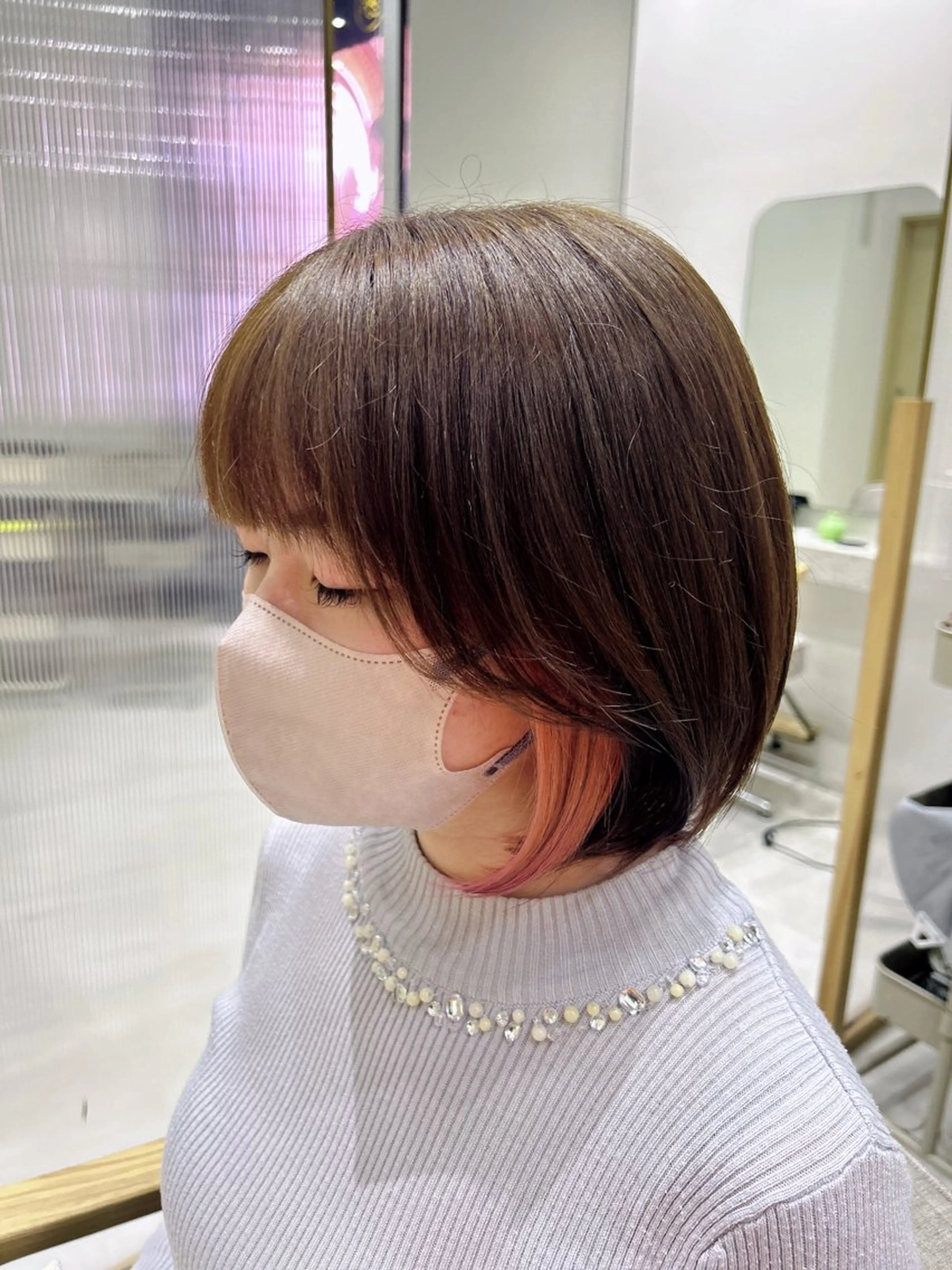 ショート カラー ブリーチ インナーカラー カット ヘアカラー トリートメント メンズ特化美容師👾 チカのヘアスタイル