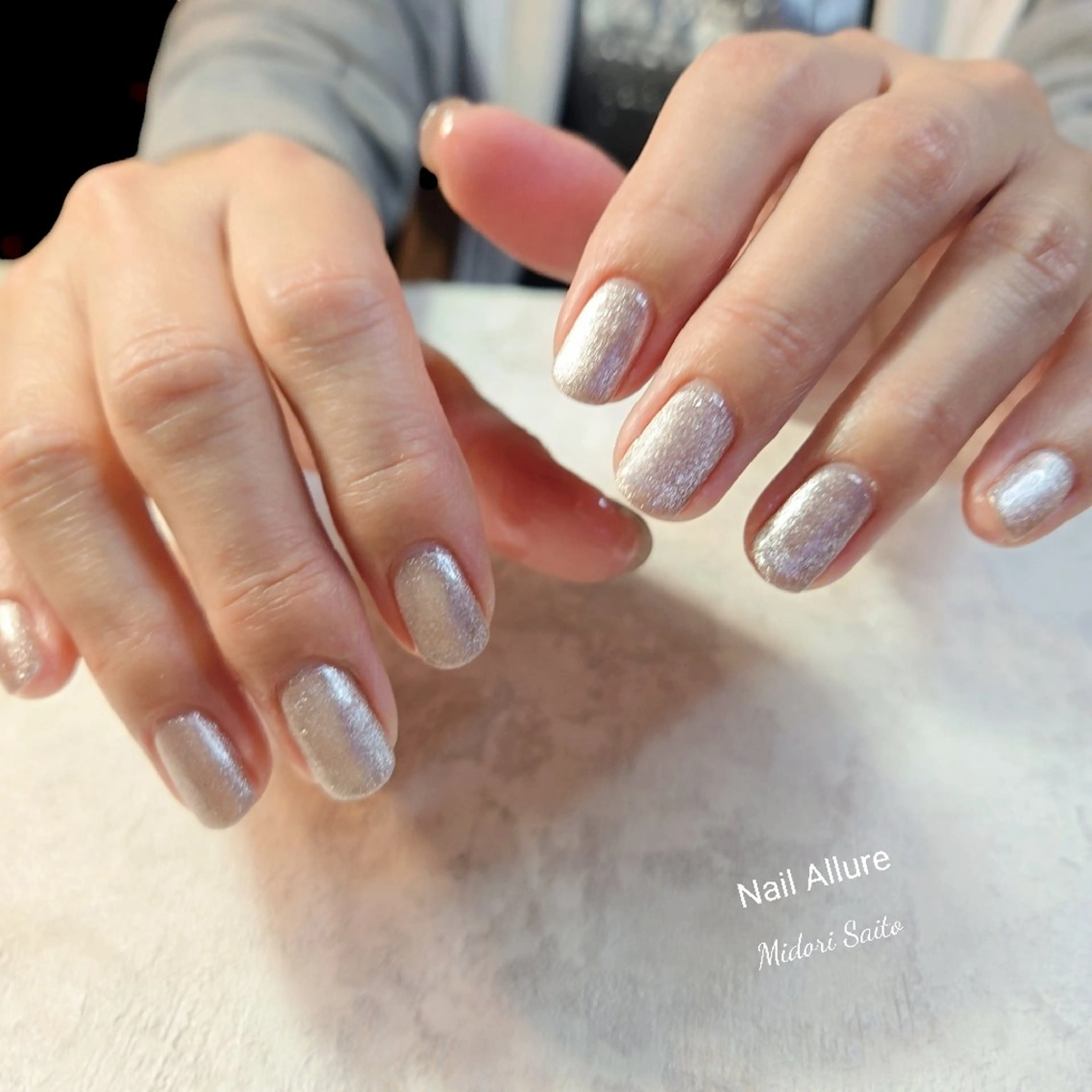 ネイル ジェルネイル マグネットネイル スカルプネイル Nail Allureのネイルデザイン