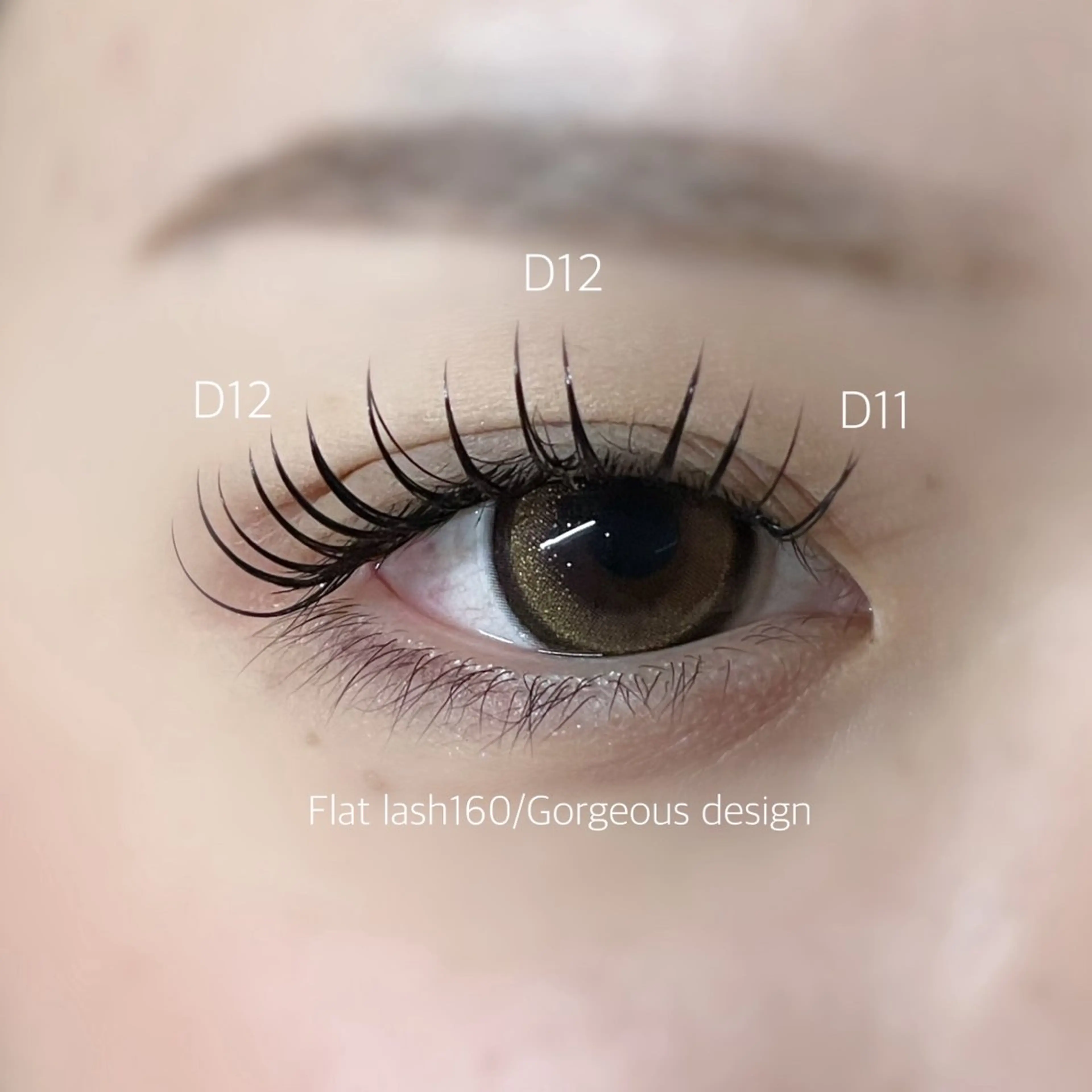 マツエク・マツパ マツエク beauty eye所属・中島 美月のマツエク・マツパデザイン