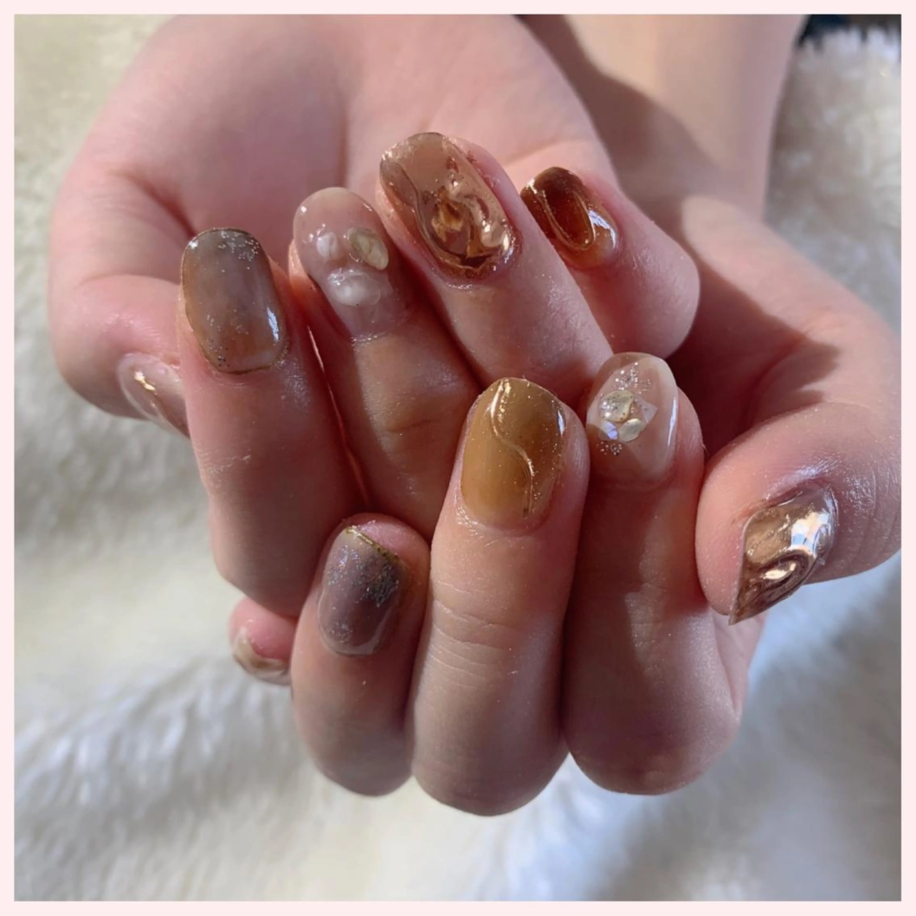 ネイル ハンドネイル Ogasawara Tokikaのネイルデザイン