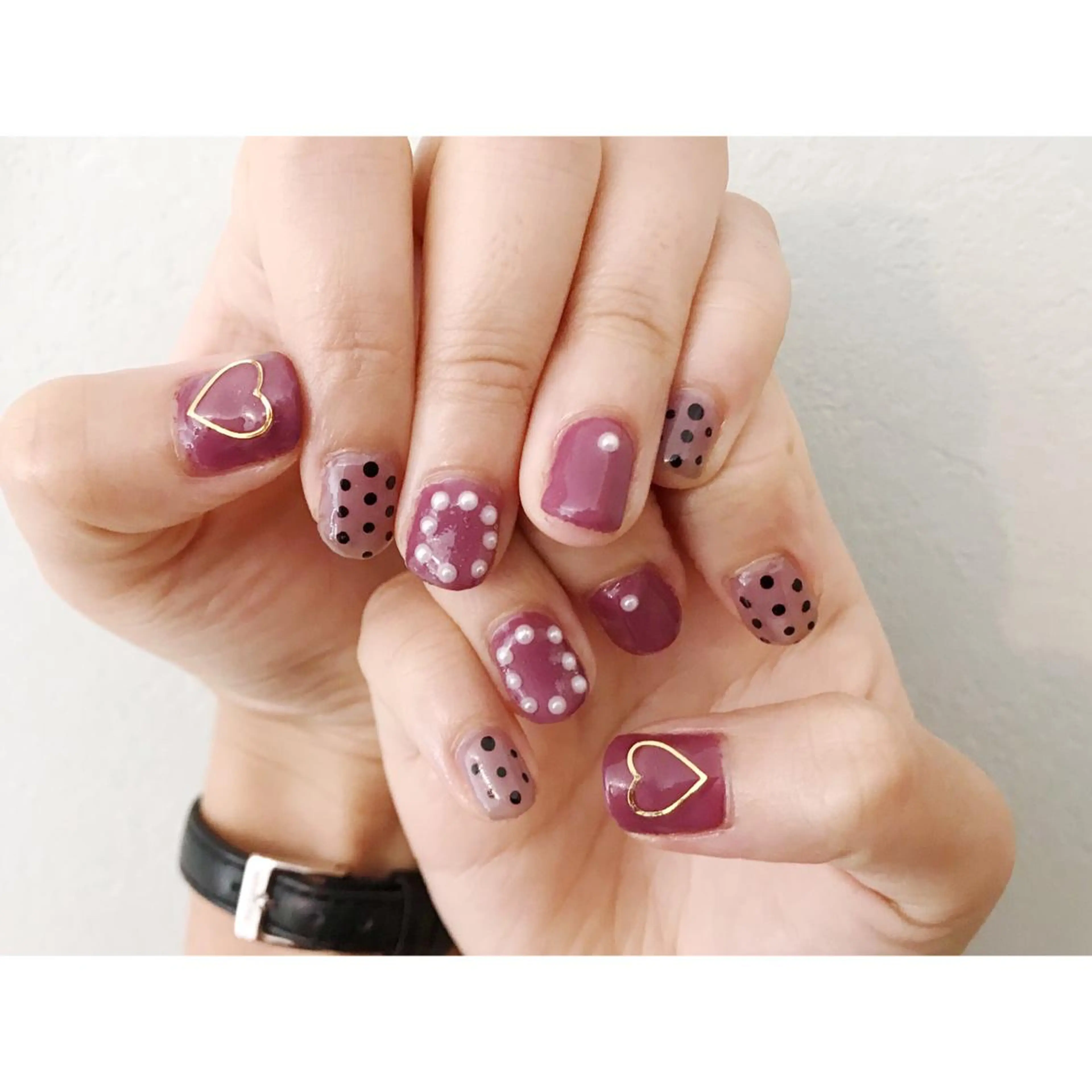 ネイル ハンドネイル フットネイル rebon＊ natsukiのネイルデザイン