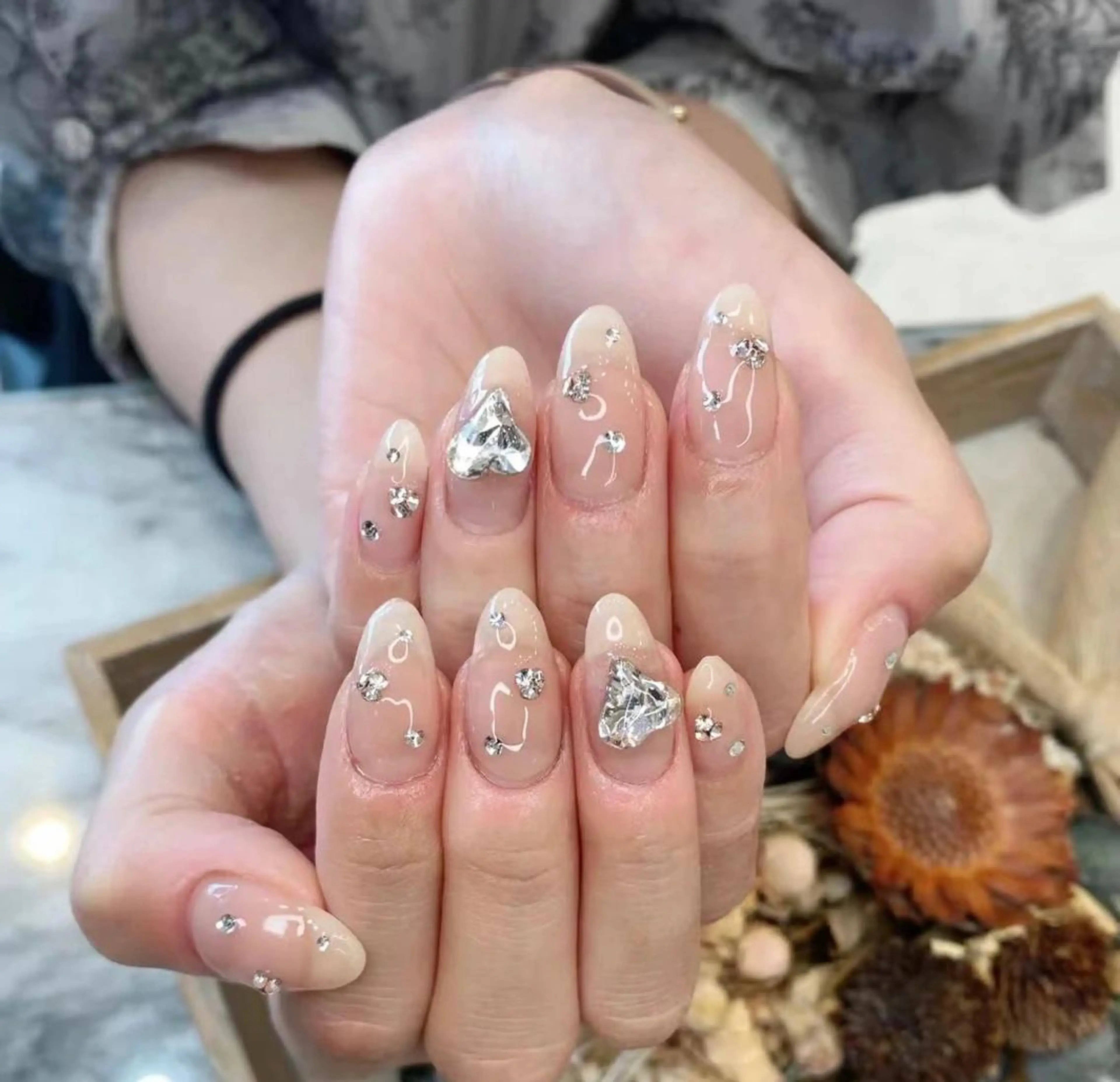 ネイル Ui_Amor (パラジェル)のネイルデザイン