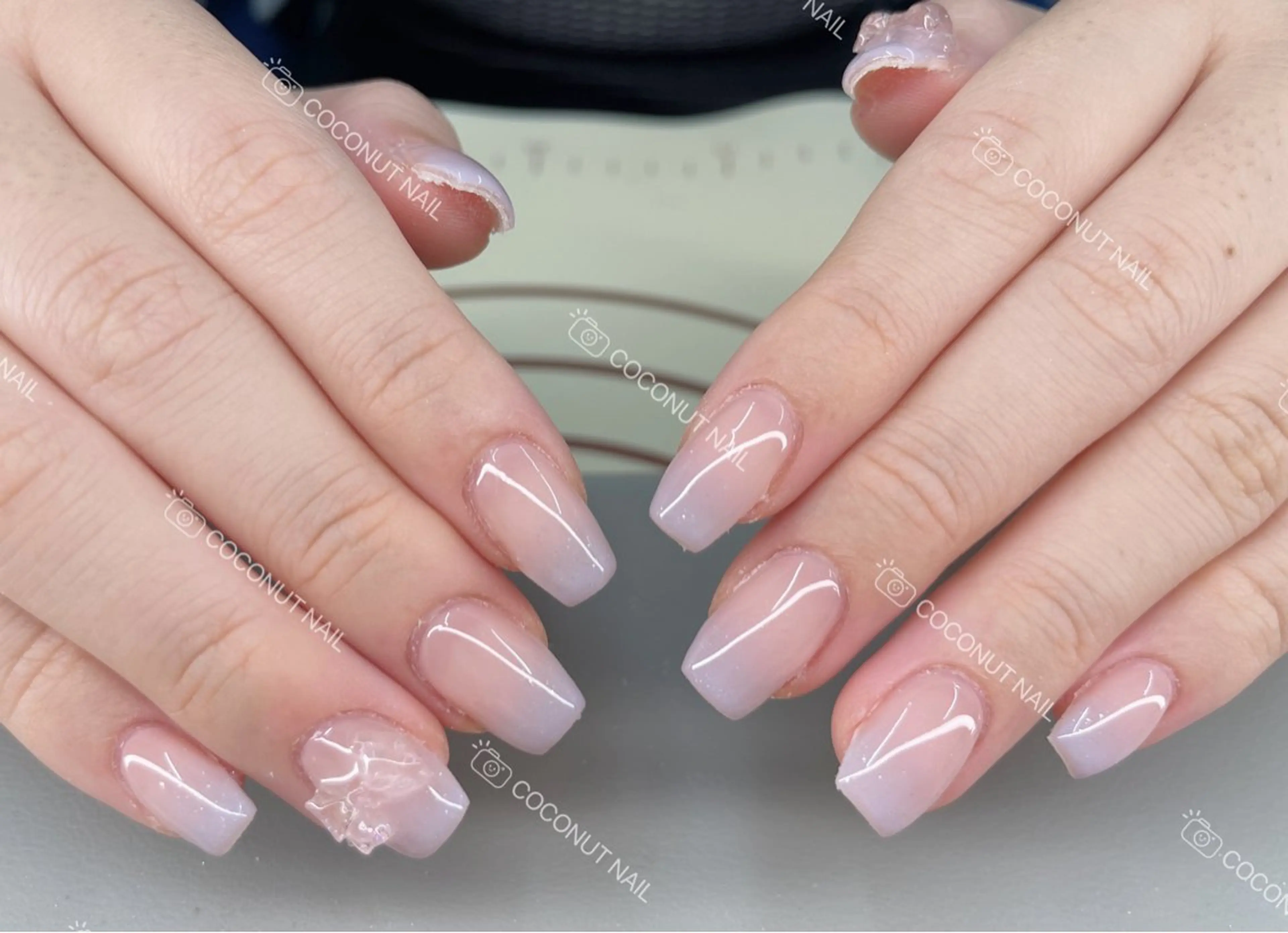 ネイル ハンドネイル 神田 ココナッツのネイルデザイン