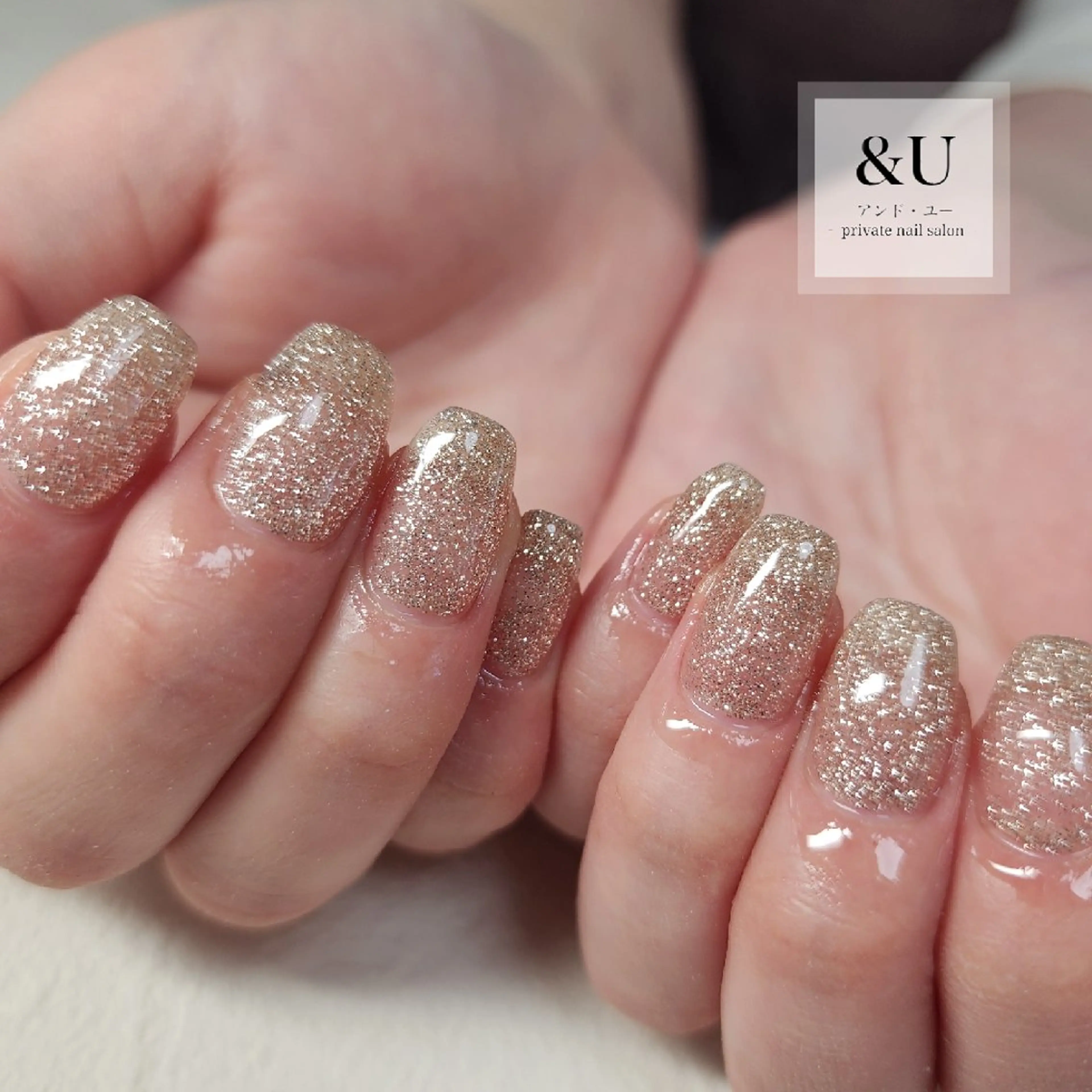 ネイル フラッシュネイル ロングネイル ハンドネイル ＆Ｕ (アンド・ユー)のネイルデザイン