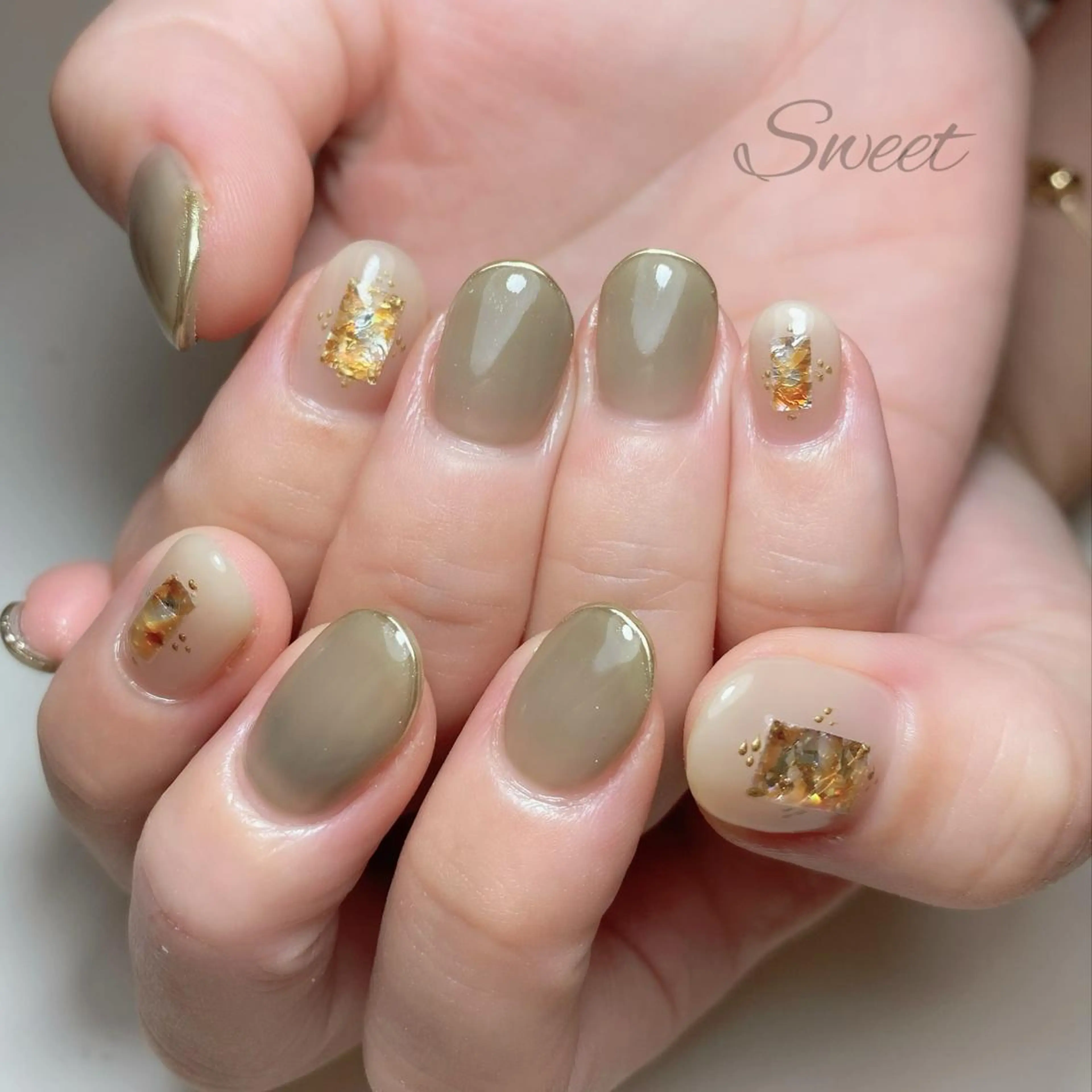 ネイル ハンドネイル sweet 仲野陽子のネイルデザイン