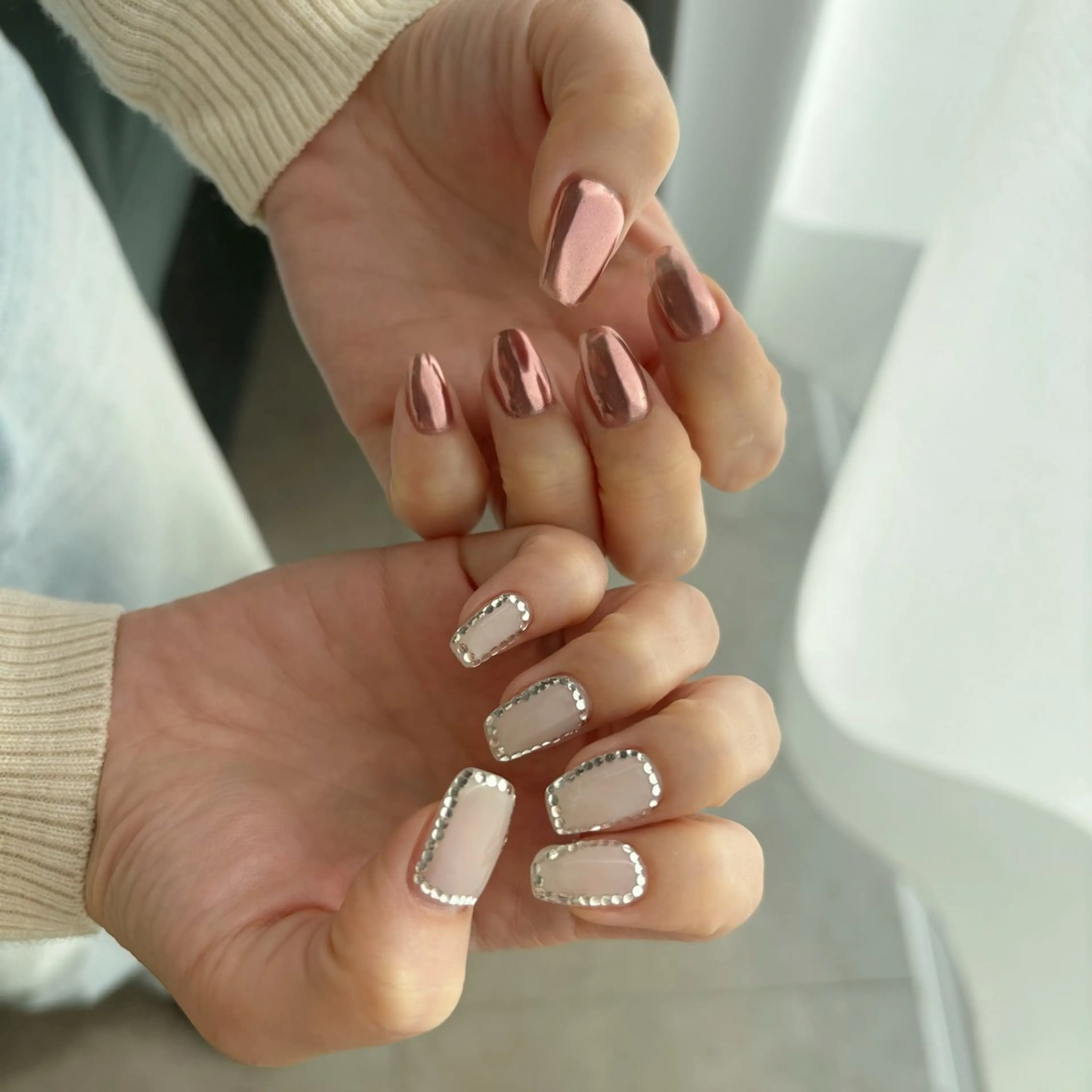 ネイル ハンドネイル nailsalon mooi.外苑前所属・-mooi.- M a h oのネイルデザイン