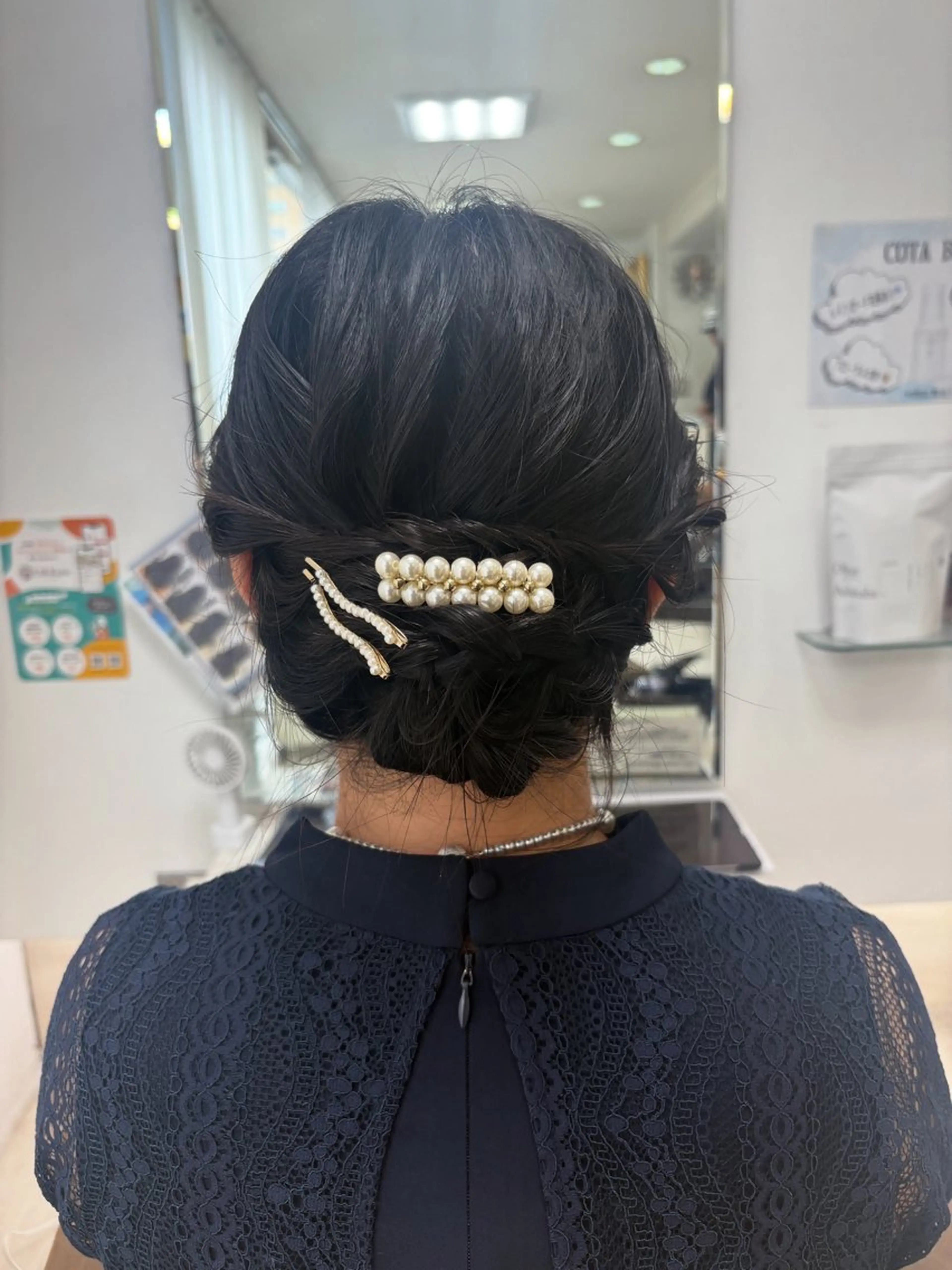 ヘアアレンジ 栗田 優月のヘアスタイル