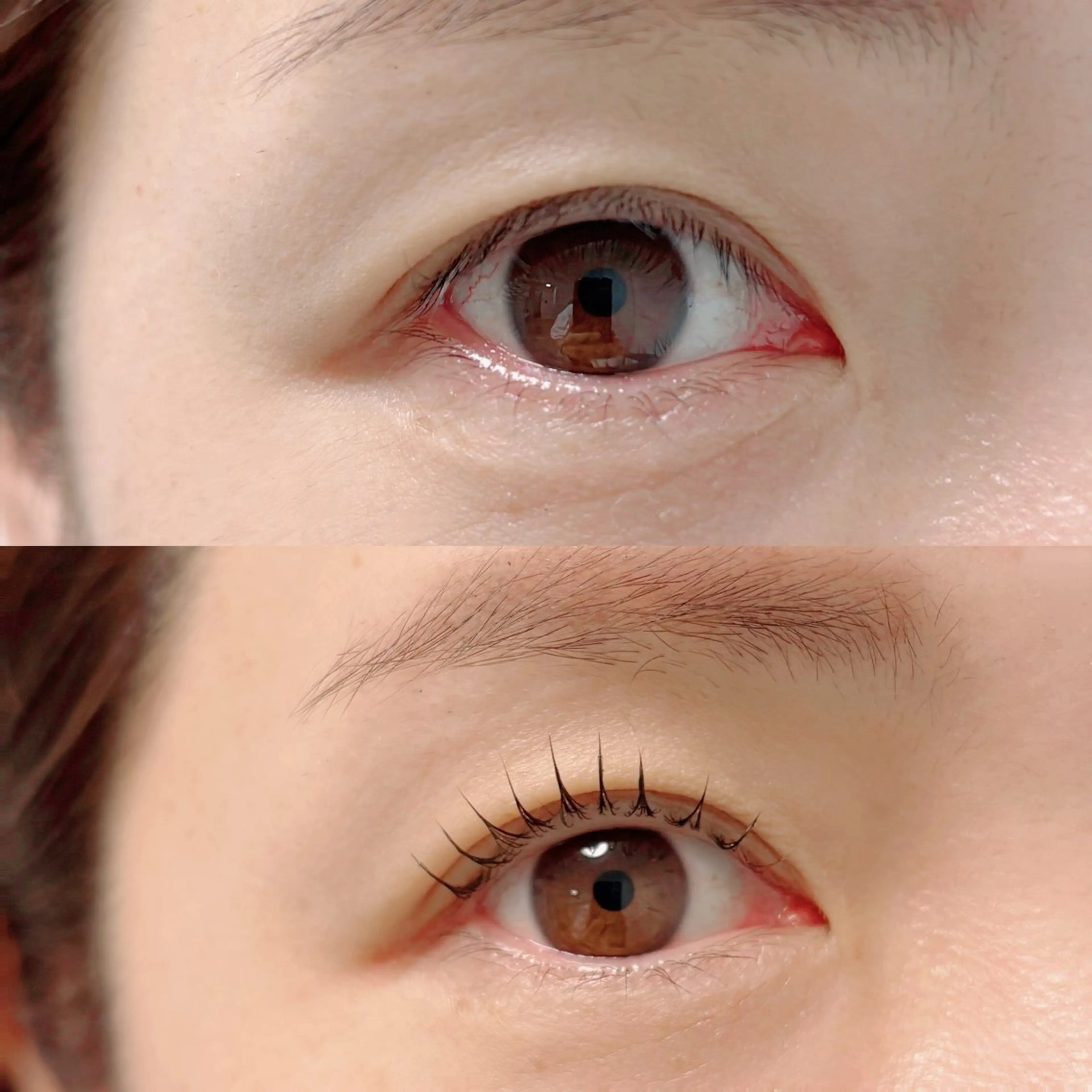 マツエク・マツパ 束感まつ毛 ナチュラル まつげパーマ 一重×まつ毛パーマ マツパ Doors 佐藤のマツエク・マツパデザイン