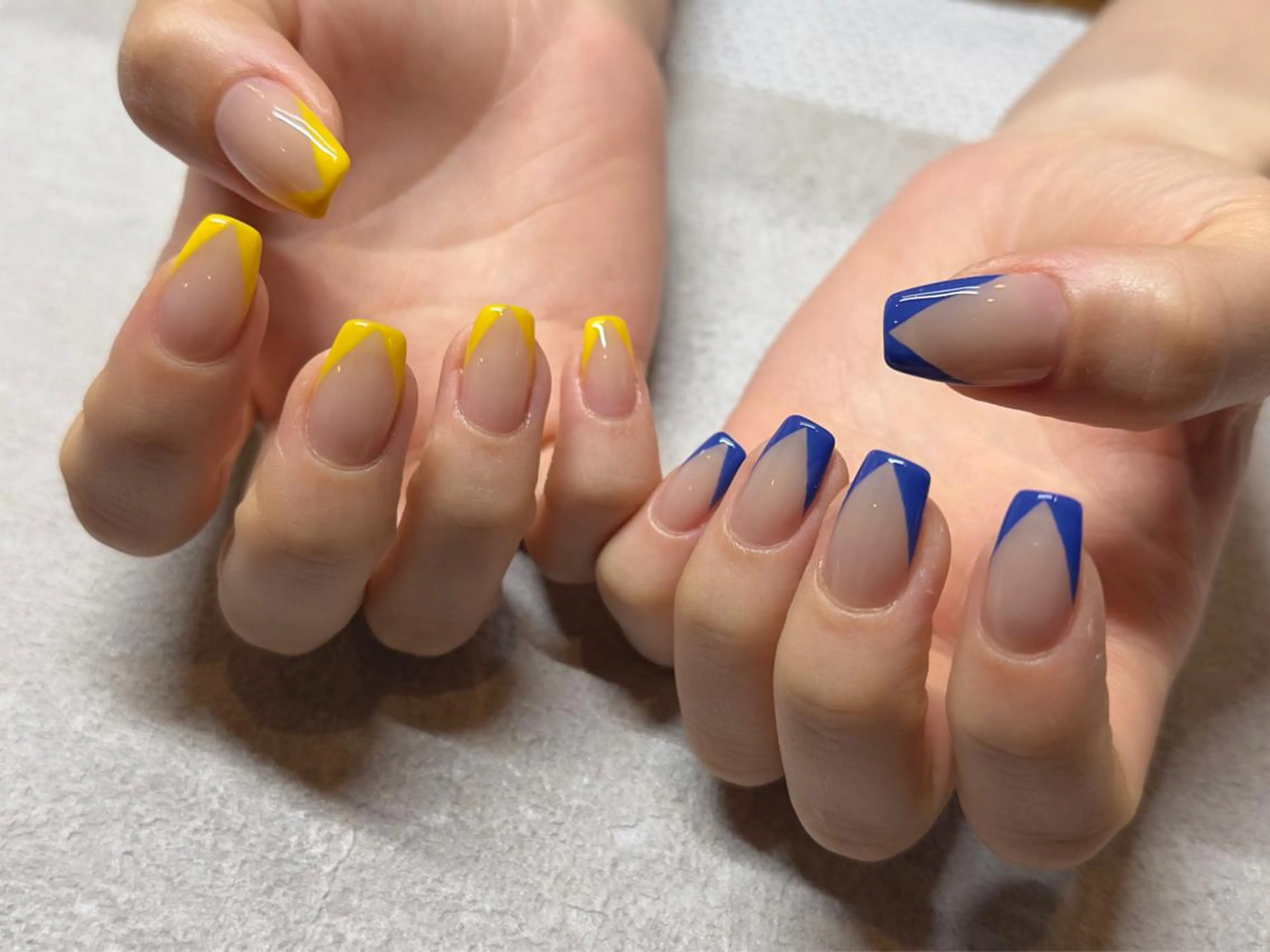 ネイル アートネイル キラキラネイル マグネットネイル ミラーネイル 持ち込み ハンドネイル 小河 仁美のネイルデザイン