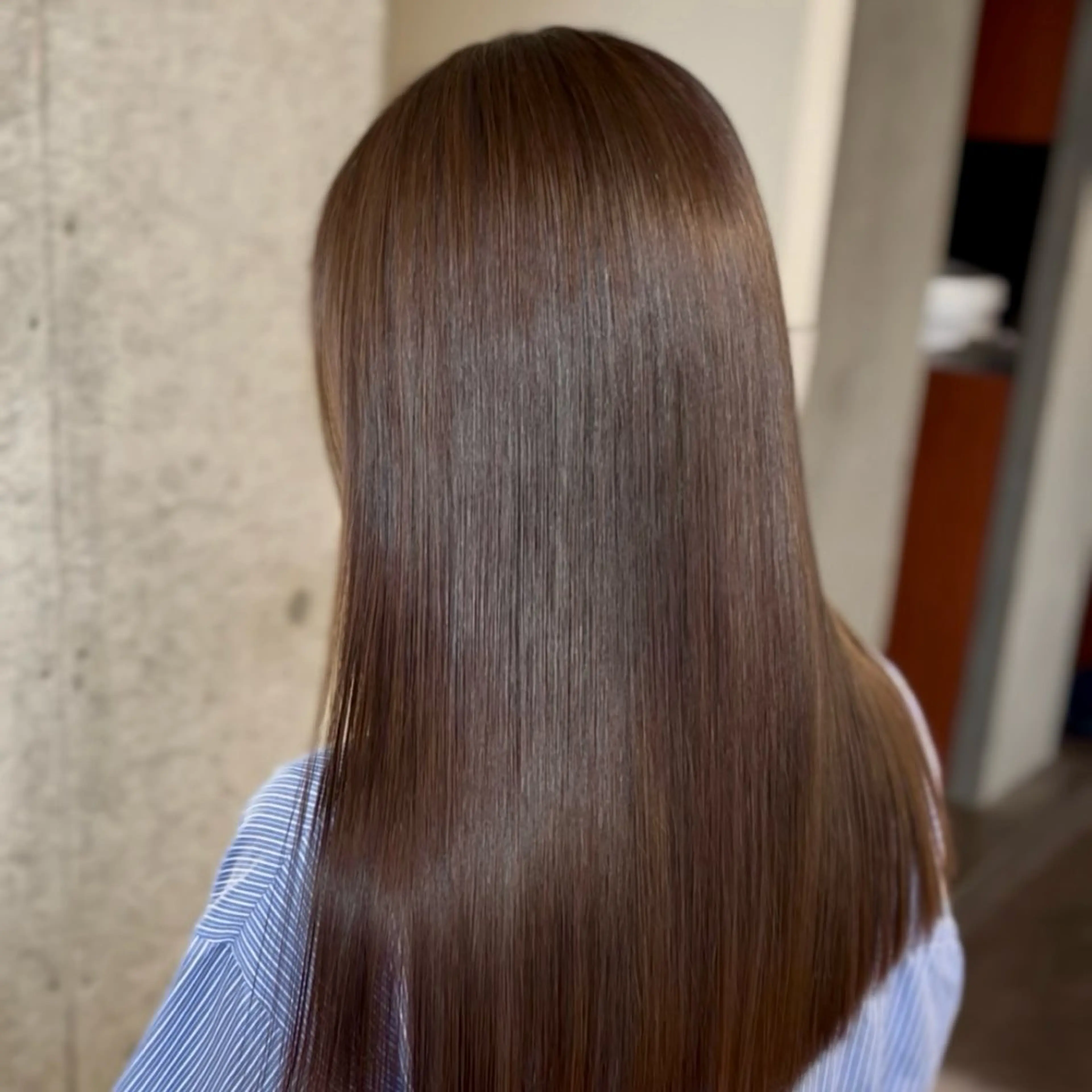 ロング カラー 髪質改善 ヘアカラー トリートメント りおな/髪質改善/ カラー /平尾のヘアスタイル