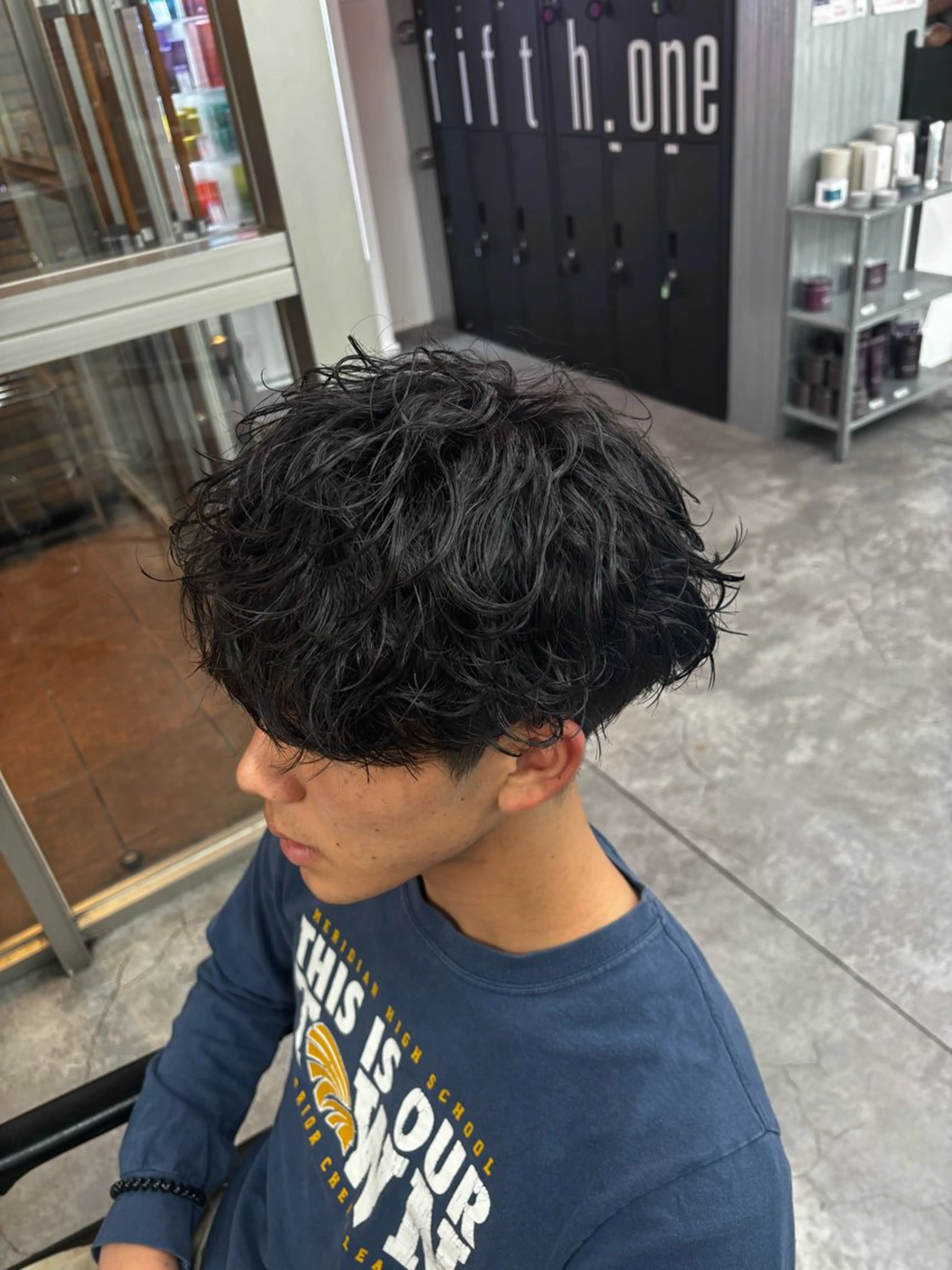 パーマ メンズ カット パーマ メンズ特化✨️ 韓国風パーマ🔥一八のヘアスタイル