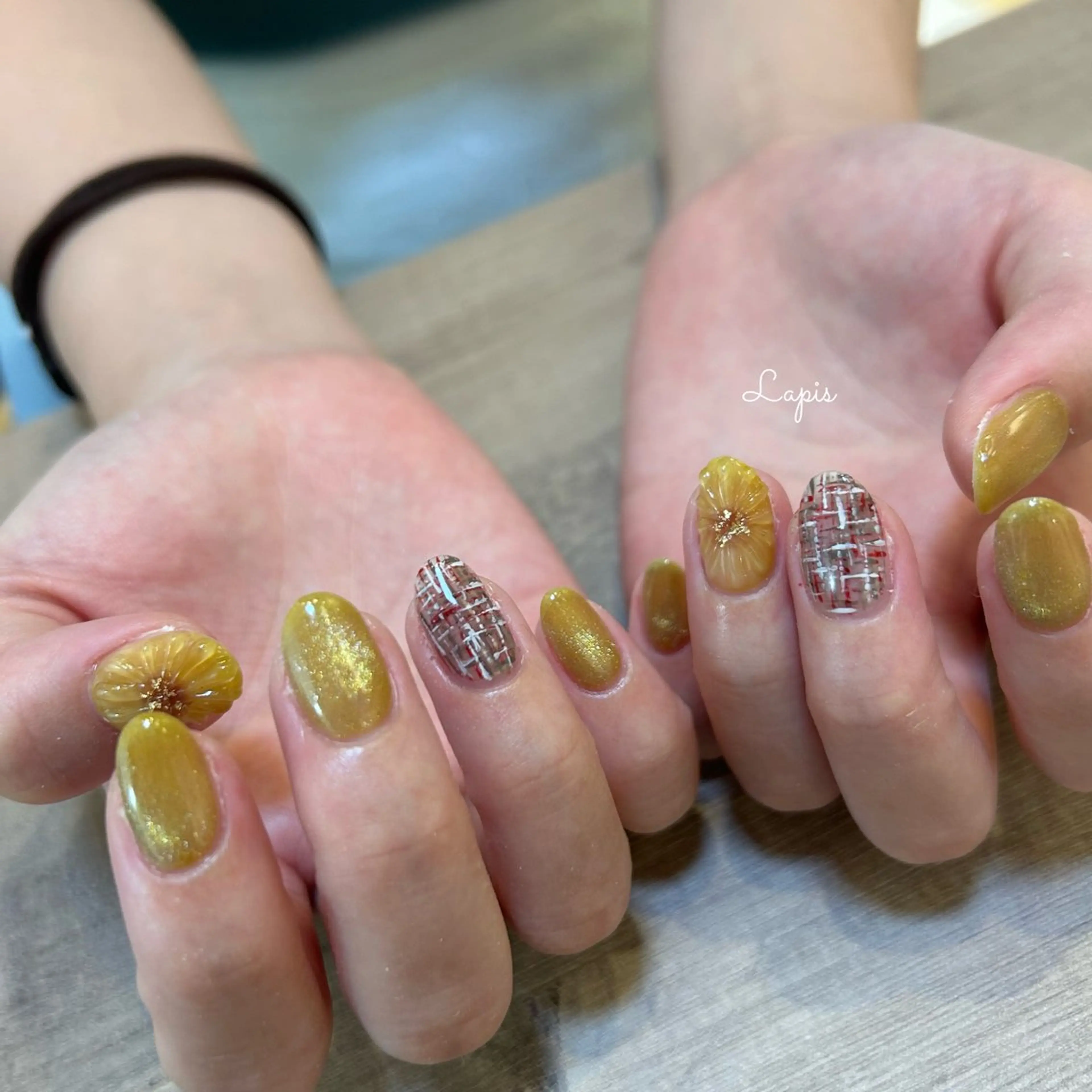 ネイル ハンドネイル Lapis *のネイルデザイン