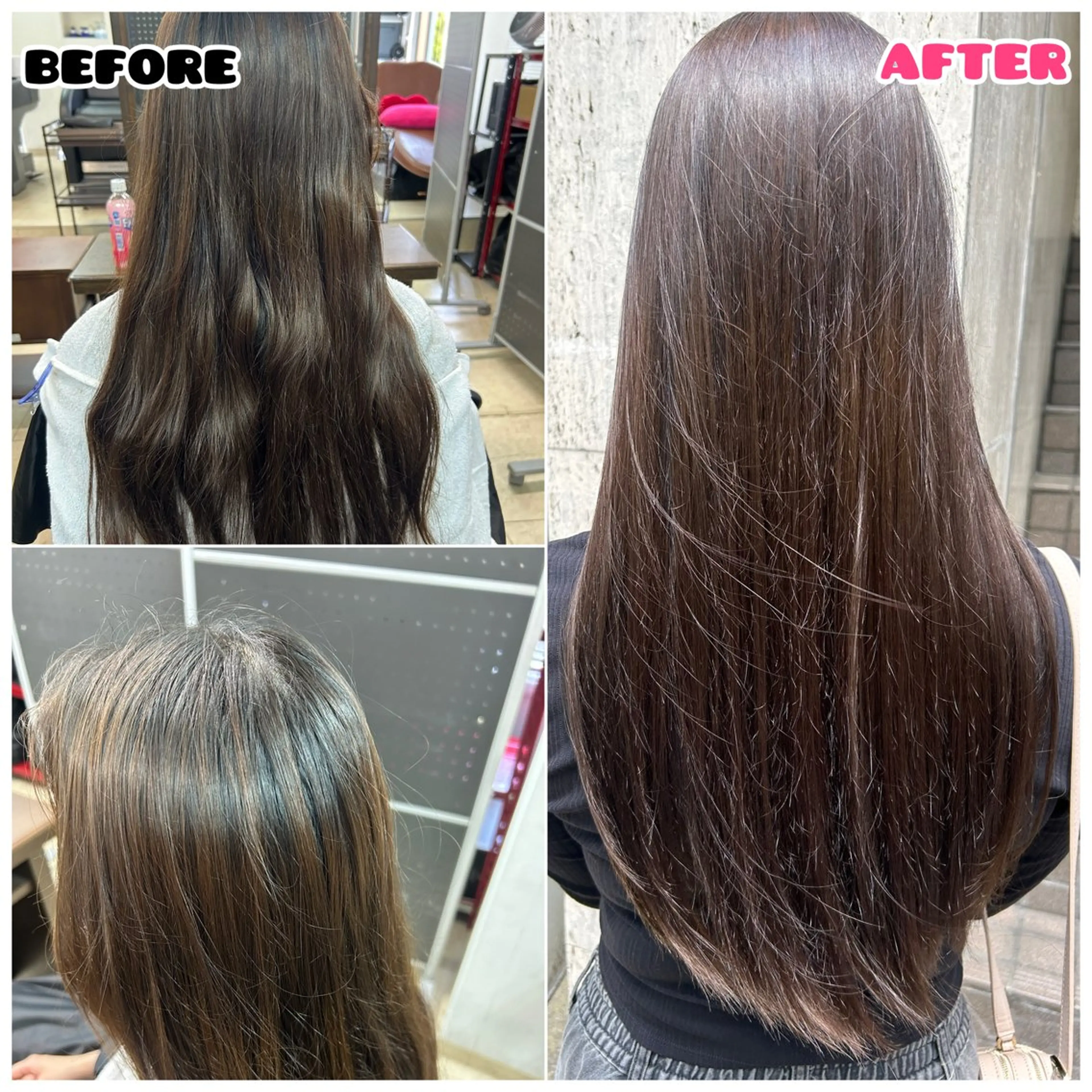 ロング カラー ブリーチ ブリーチなしカラー ARUE所属・🌈きむら ひなた🌈のヘアスタイル