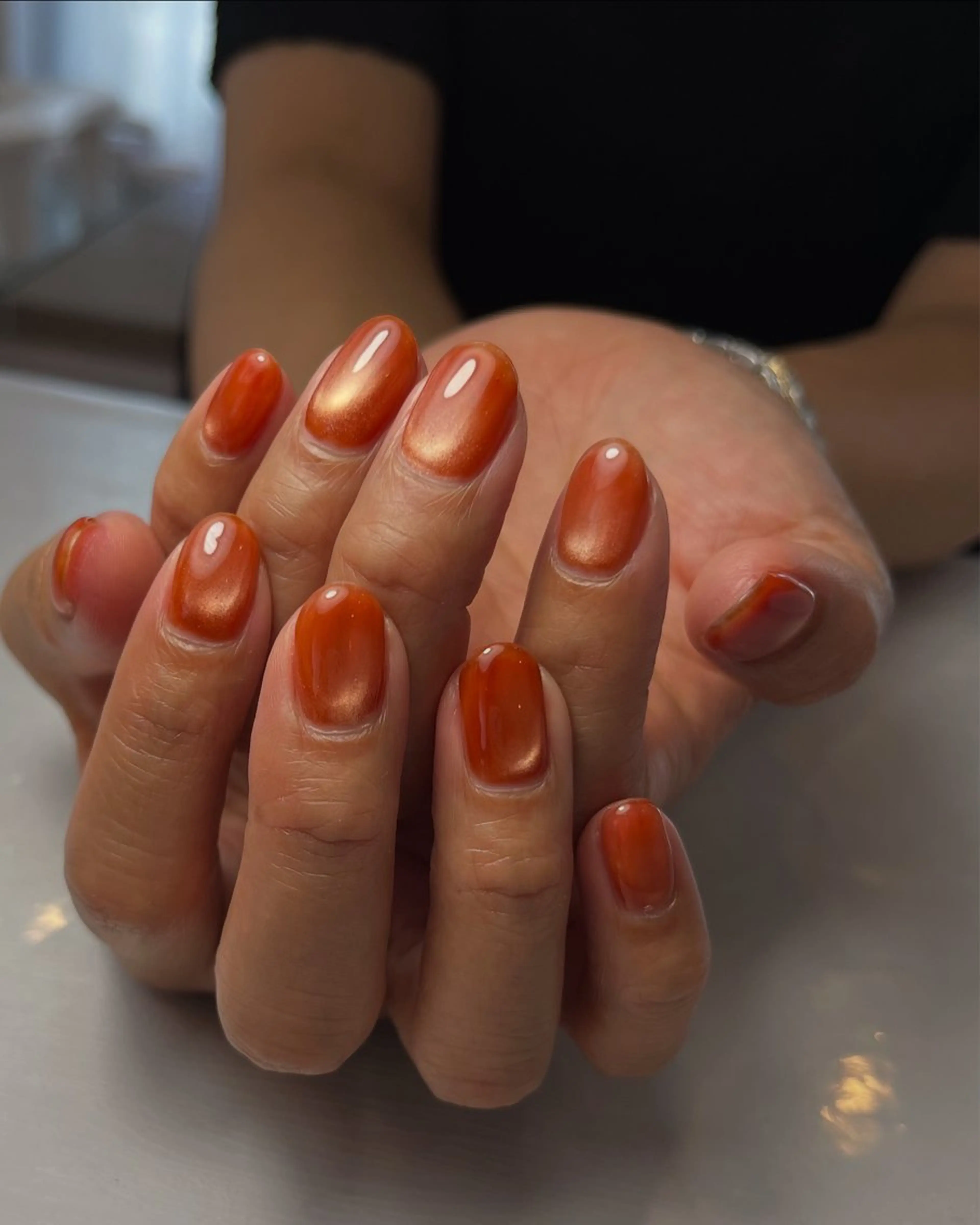 ミニモ限定価格✨〈オフなし〉handワンカラー、マグネット、ラメグラデーションの写真
