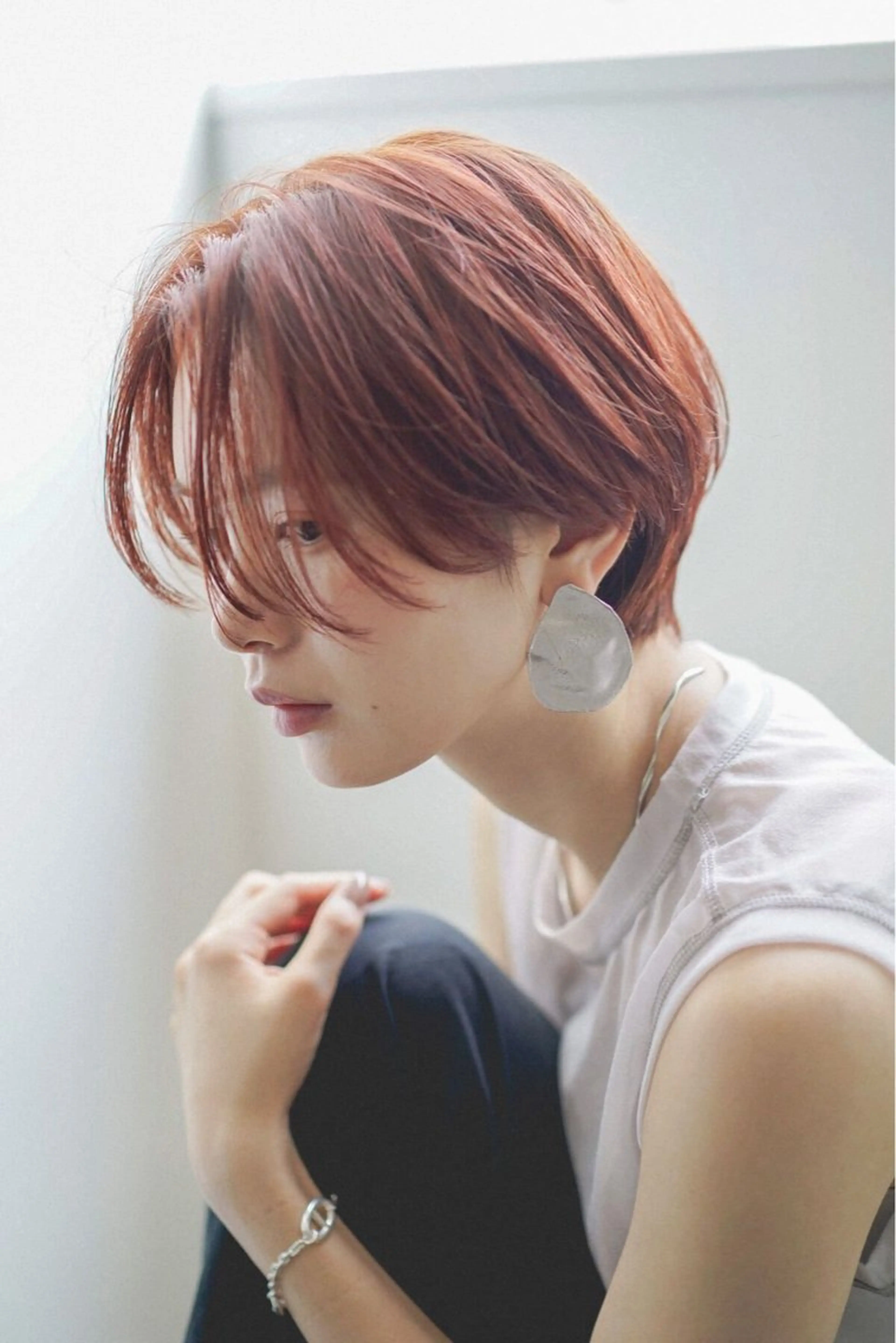 ショート ショートヘア ブリーチなし/透明感 /ショート/大世のヘアスタイル