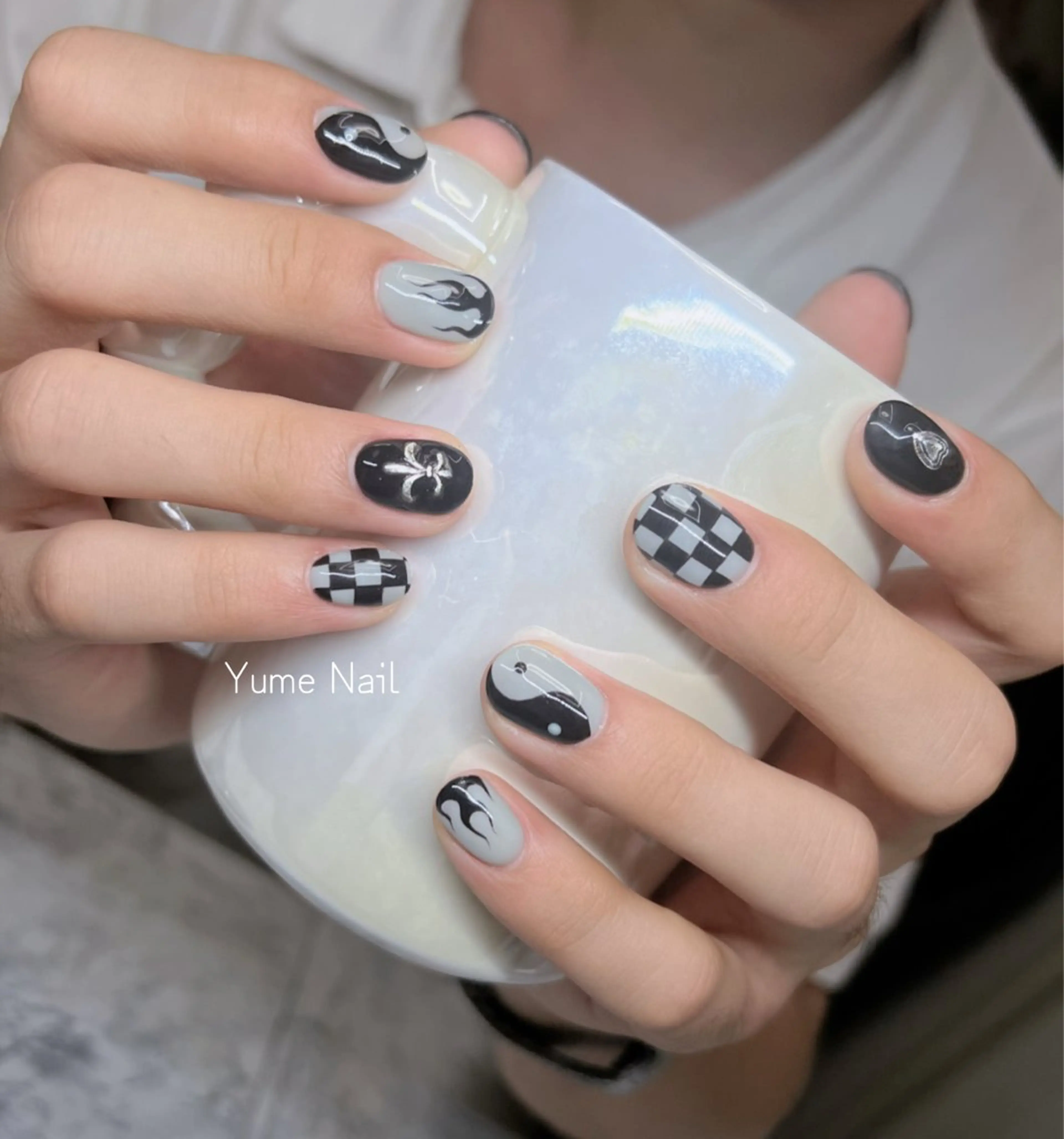 ミディアム YUME Nail Beautyのネイルデザイン