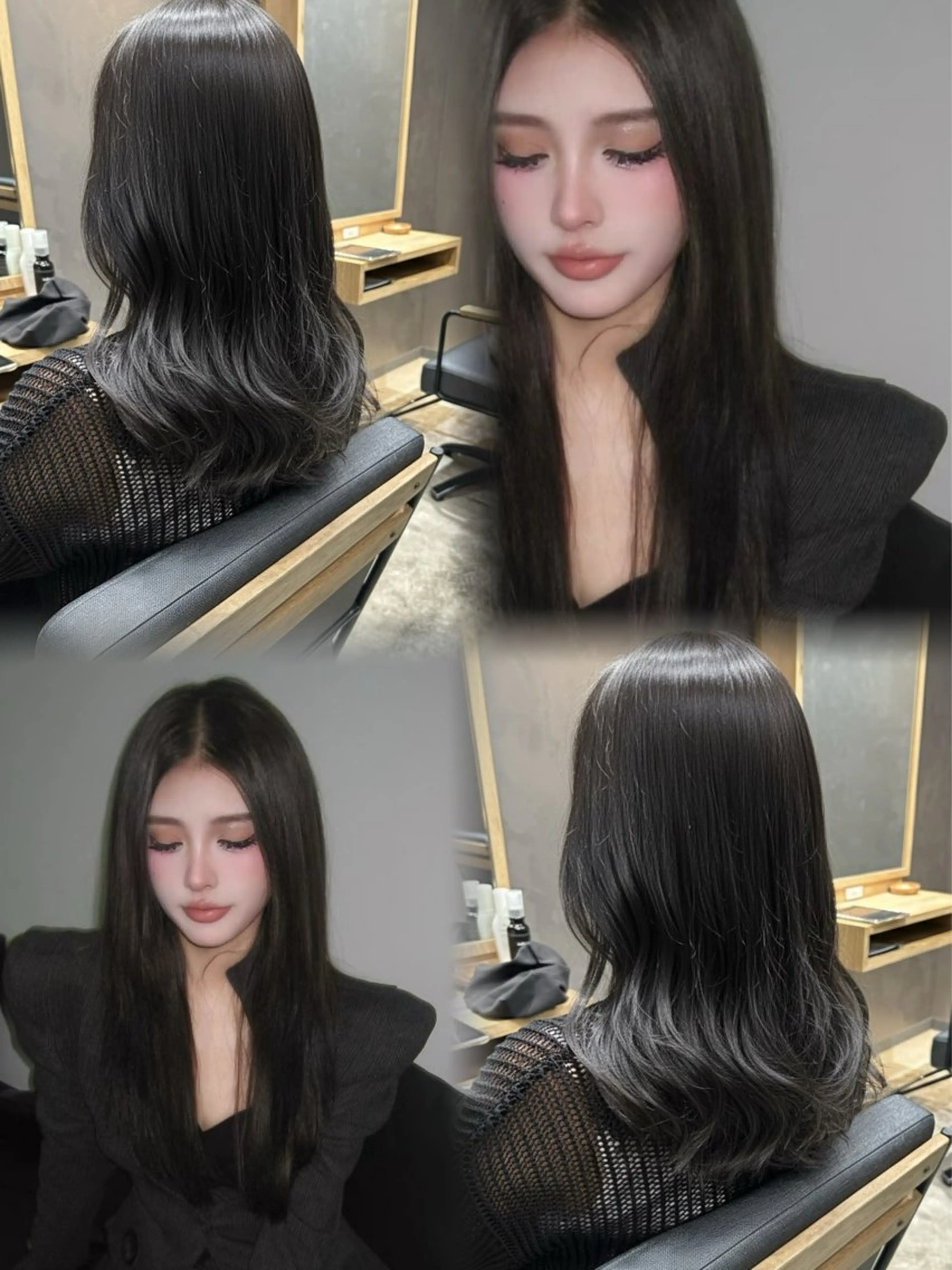 カラー アッシュ アッシュグレー アッシュグレージュ グレージュ 心斎橋🤍inity KIKOのヘアスタイル