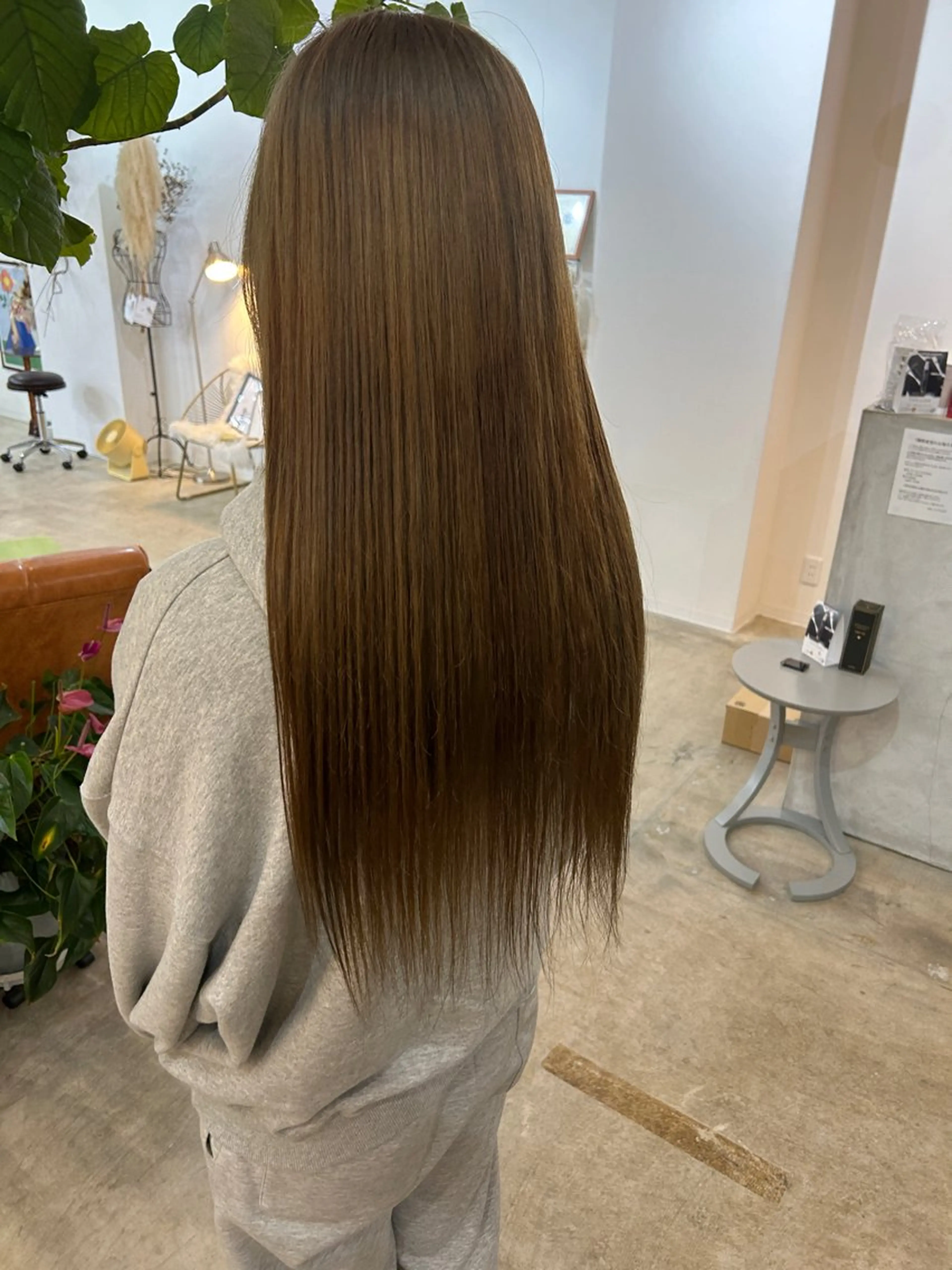 ロング カラー anjii リンのヘアスタイル