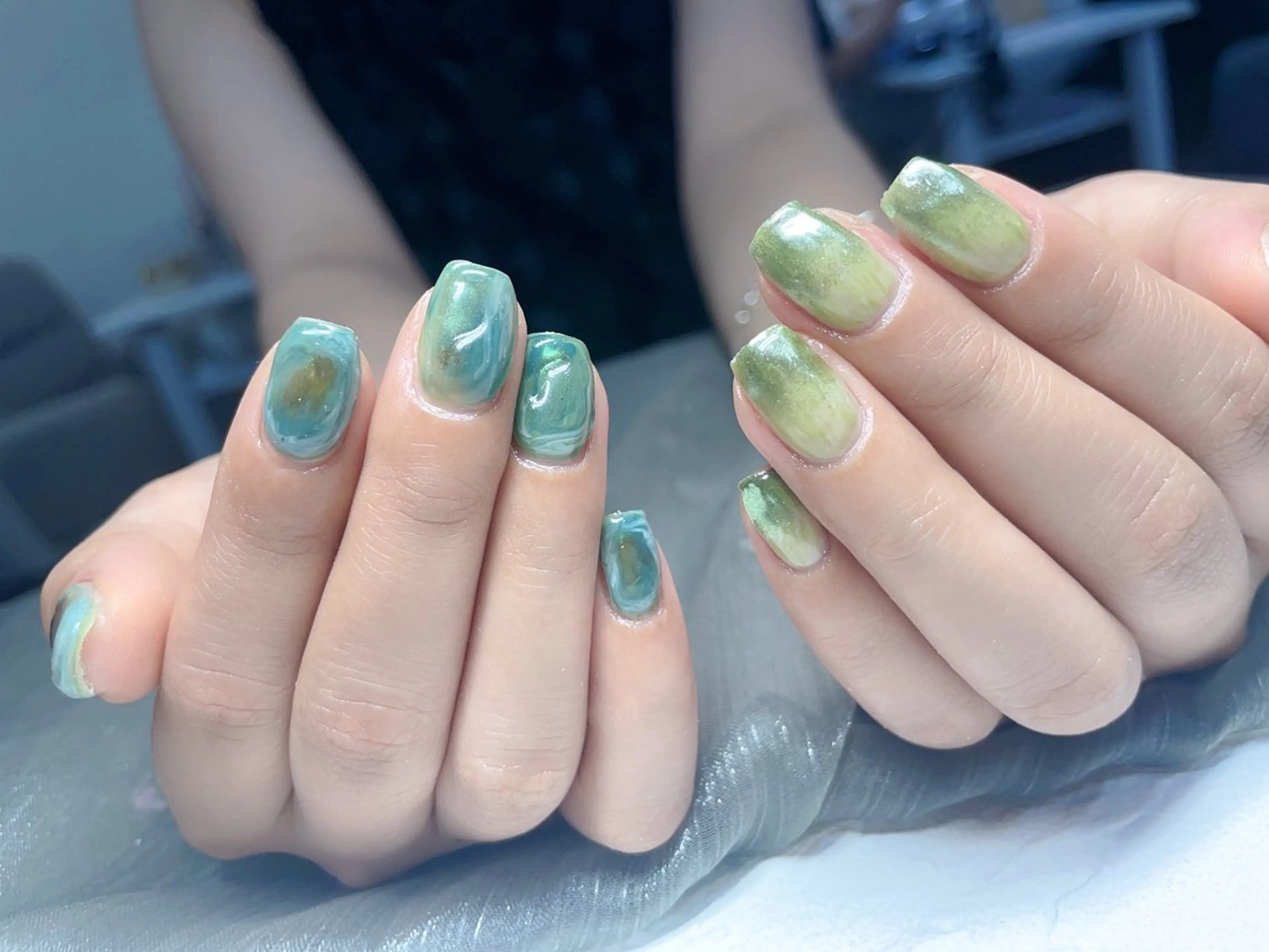 ネイル 神田 ココナッツのネイルデザイン