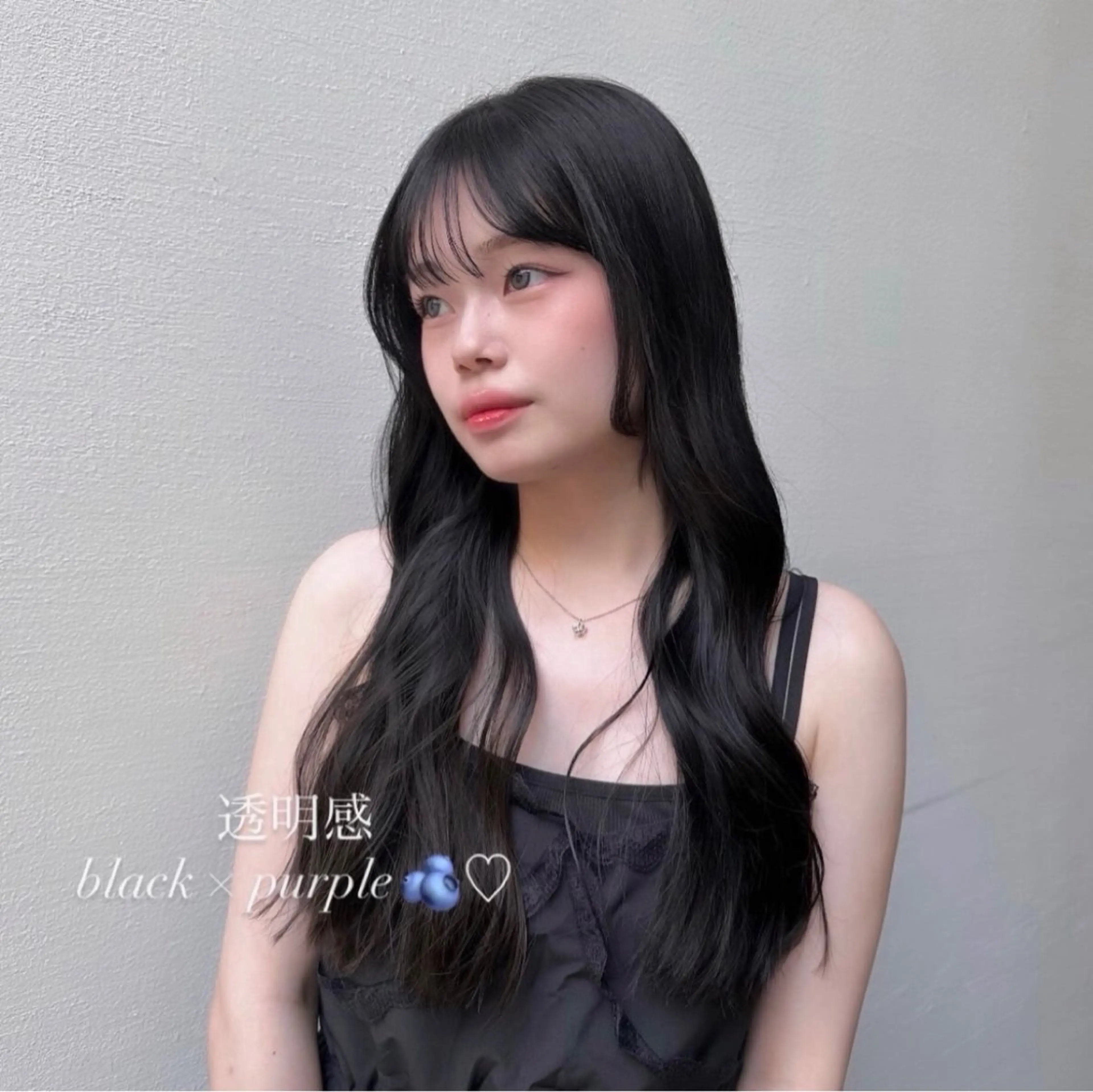 ロング カラー ヘアカラー トリートメント aoi /透明感カラー♡のヘアスタイル