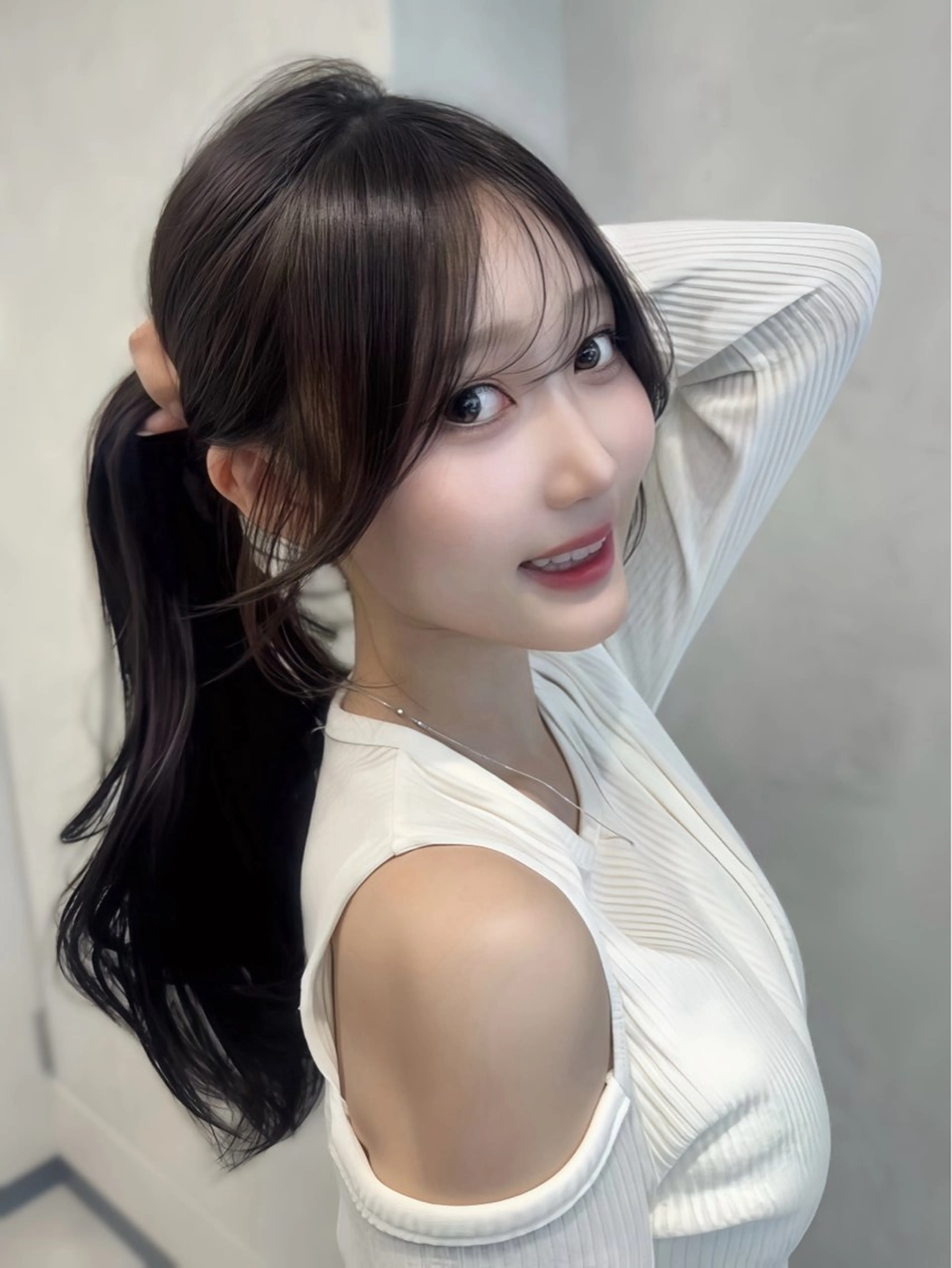 《お悩み解決メニュー👀》前髪カット+スタイリングの写真