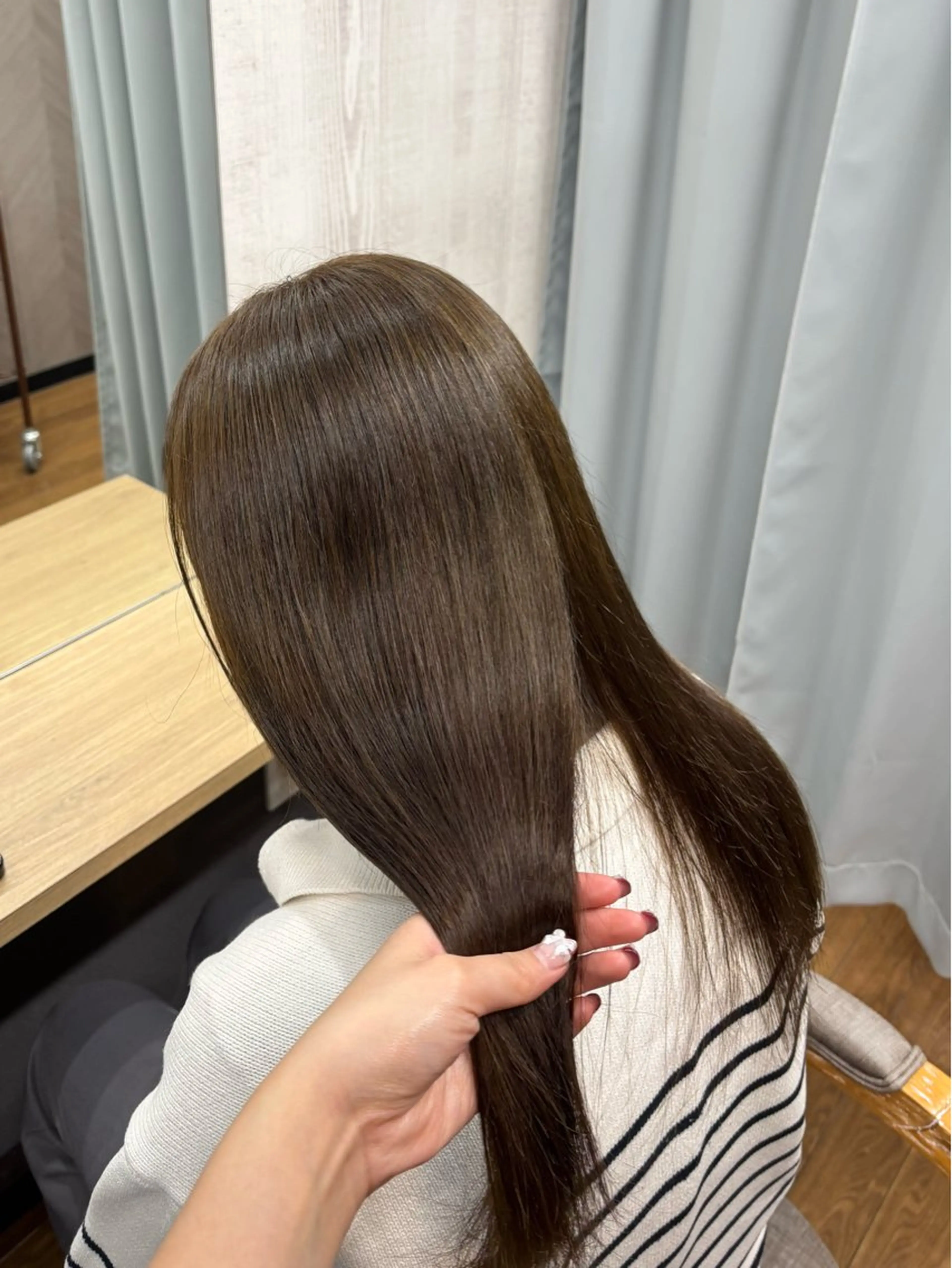 セミロング カット ヘアカラー トリートメント 🩵 honoka🩵のヘアスタイル