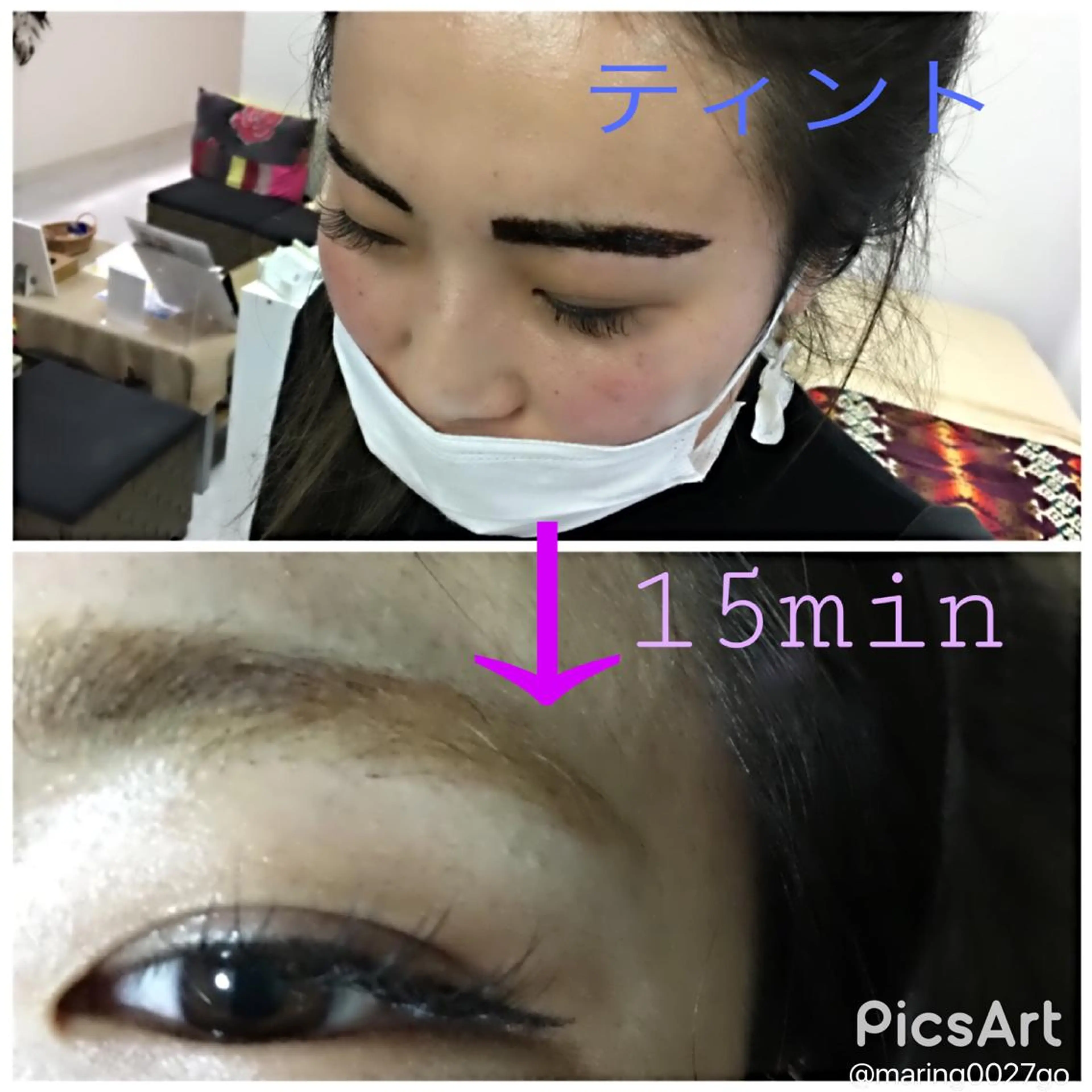 マツエク・マツパ カラーマツエク khontaauut mariのマツエク・マツパデザイン