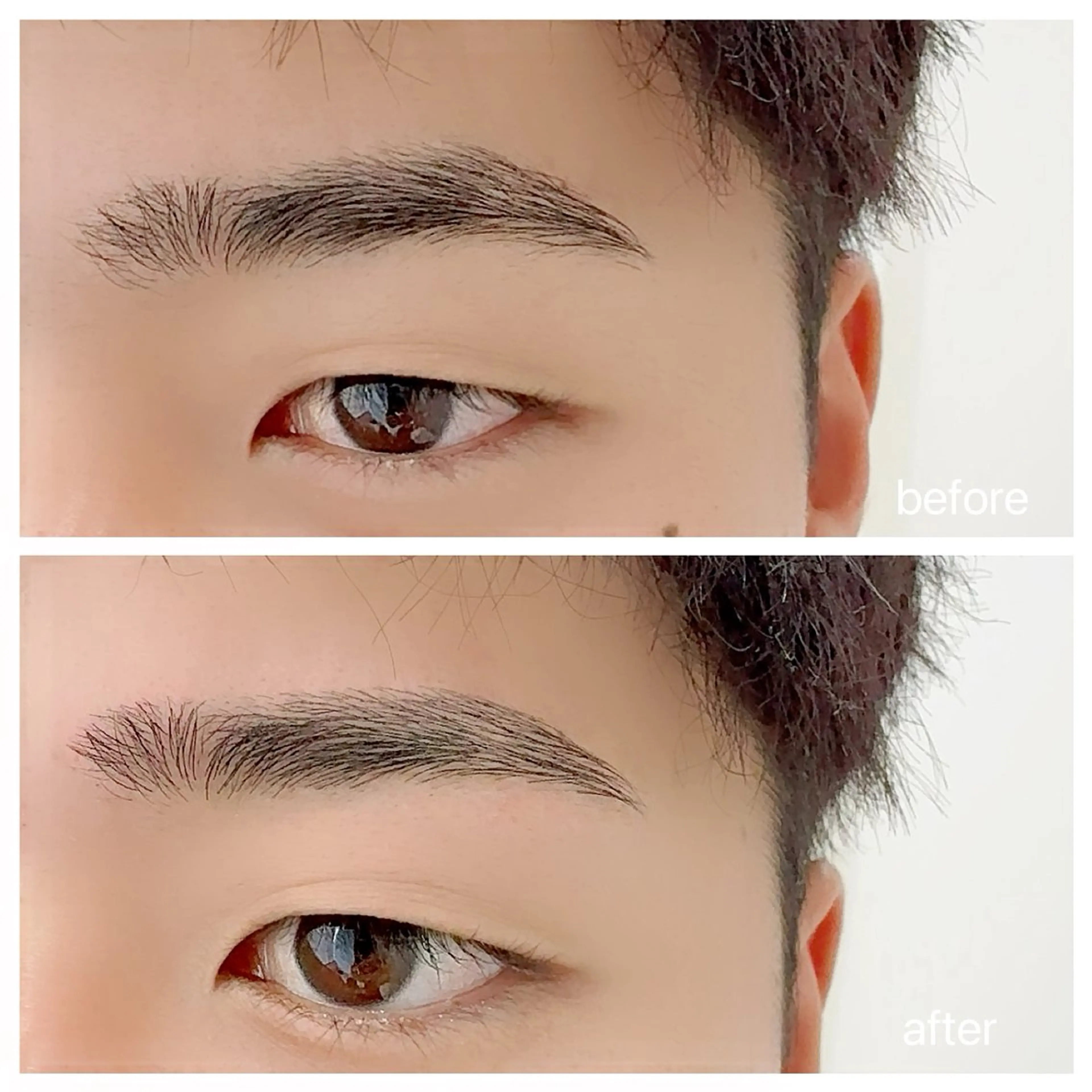 メンズ アイブロウ メンズアイブロウ Eye beautysalon E.所属・E.🦩🕊️🦒 RIKAのマツエク・マツパデザイン