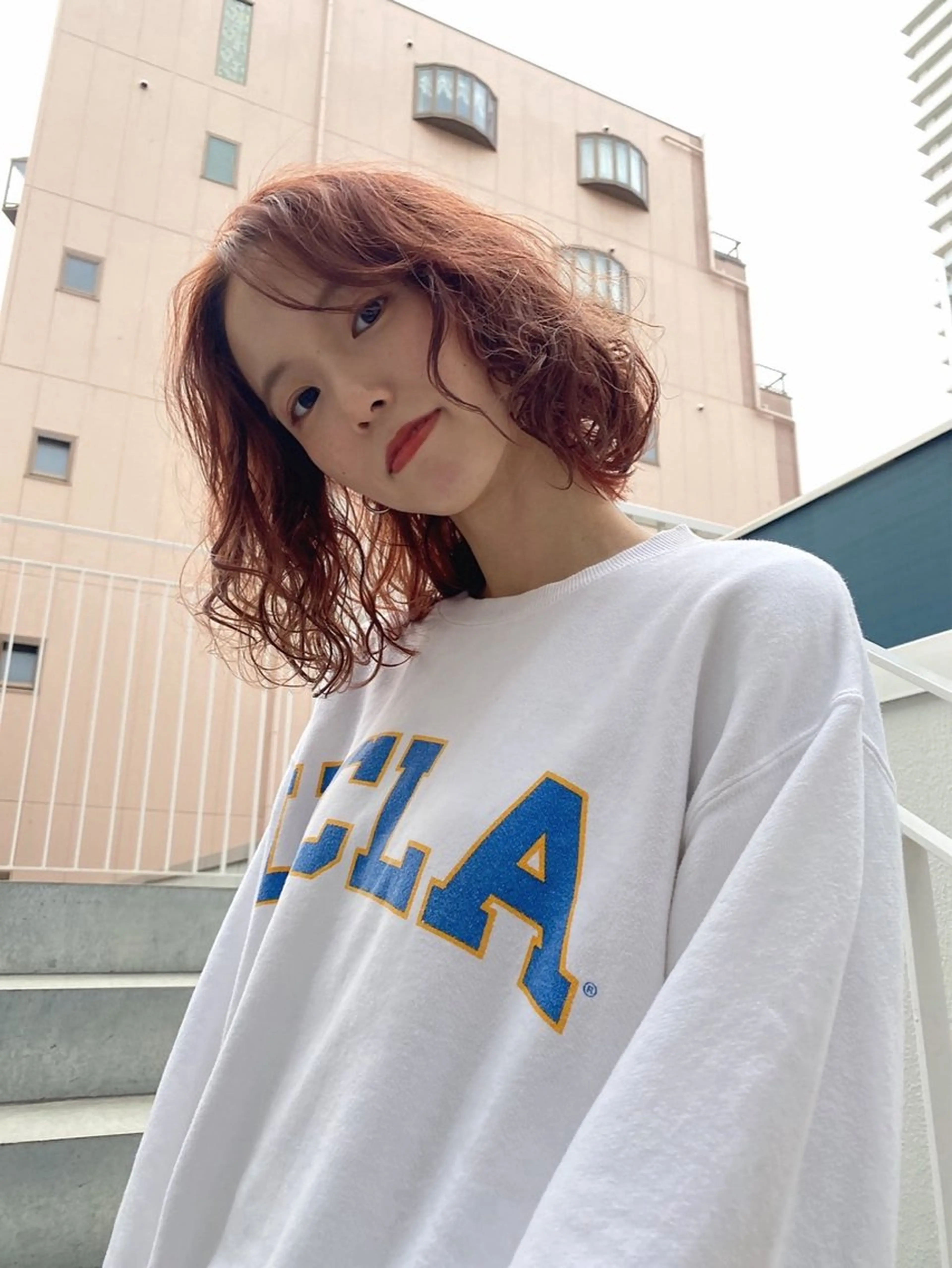 ショート ボブレイヤー ボブ レイヤーカット レディースパーマ /レイヤー内田勇人のヘアスタイル