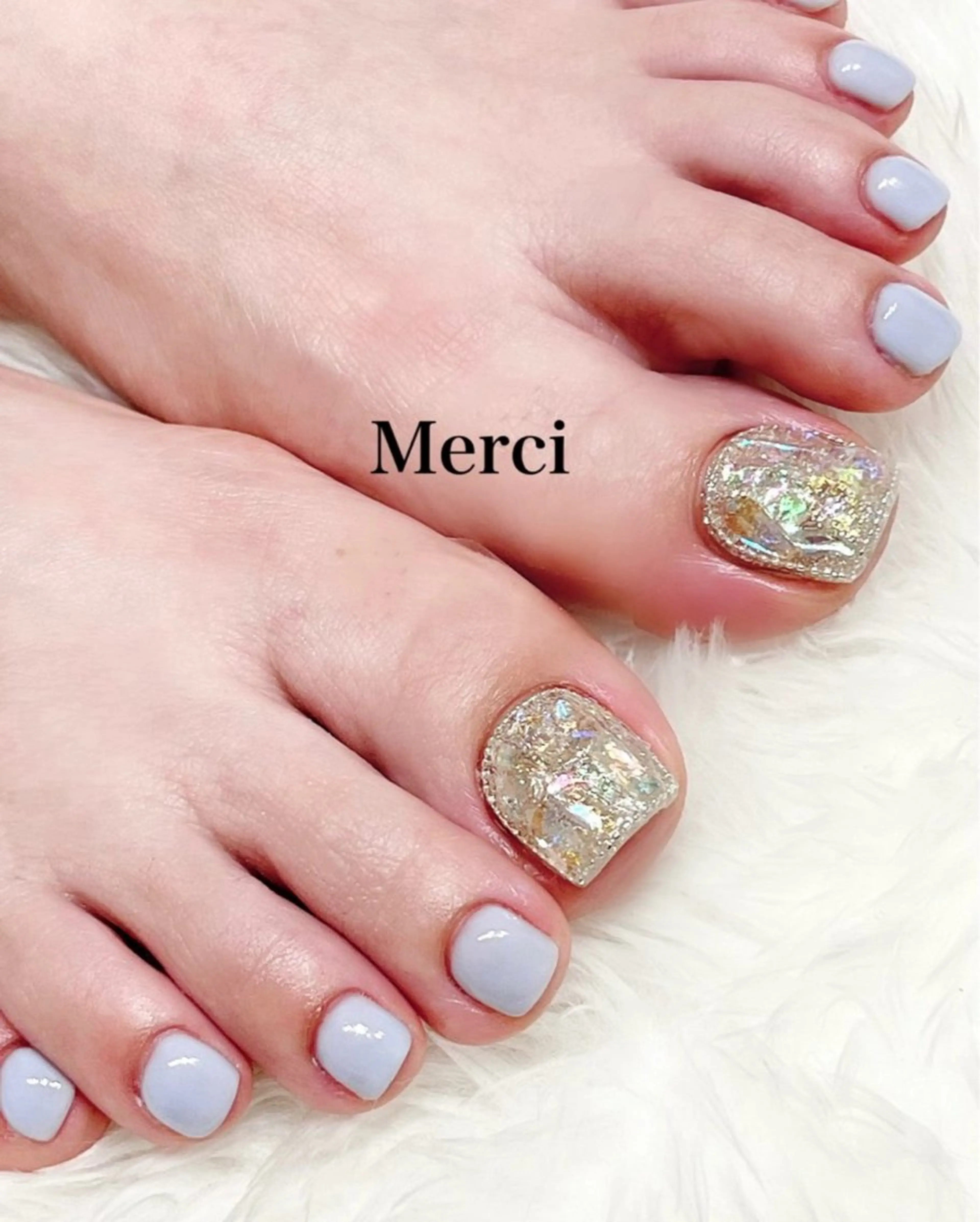ネイル フットネイル Nailsalon Merci所属・Merci MAYURI️🎀️のネイルデザイン