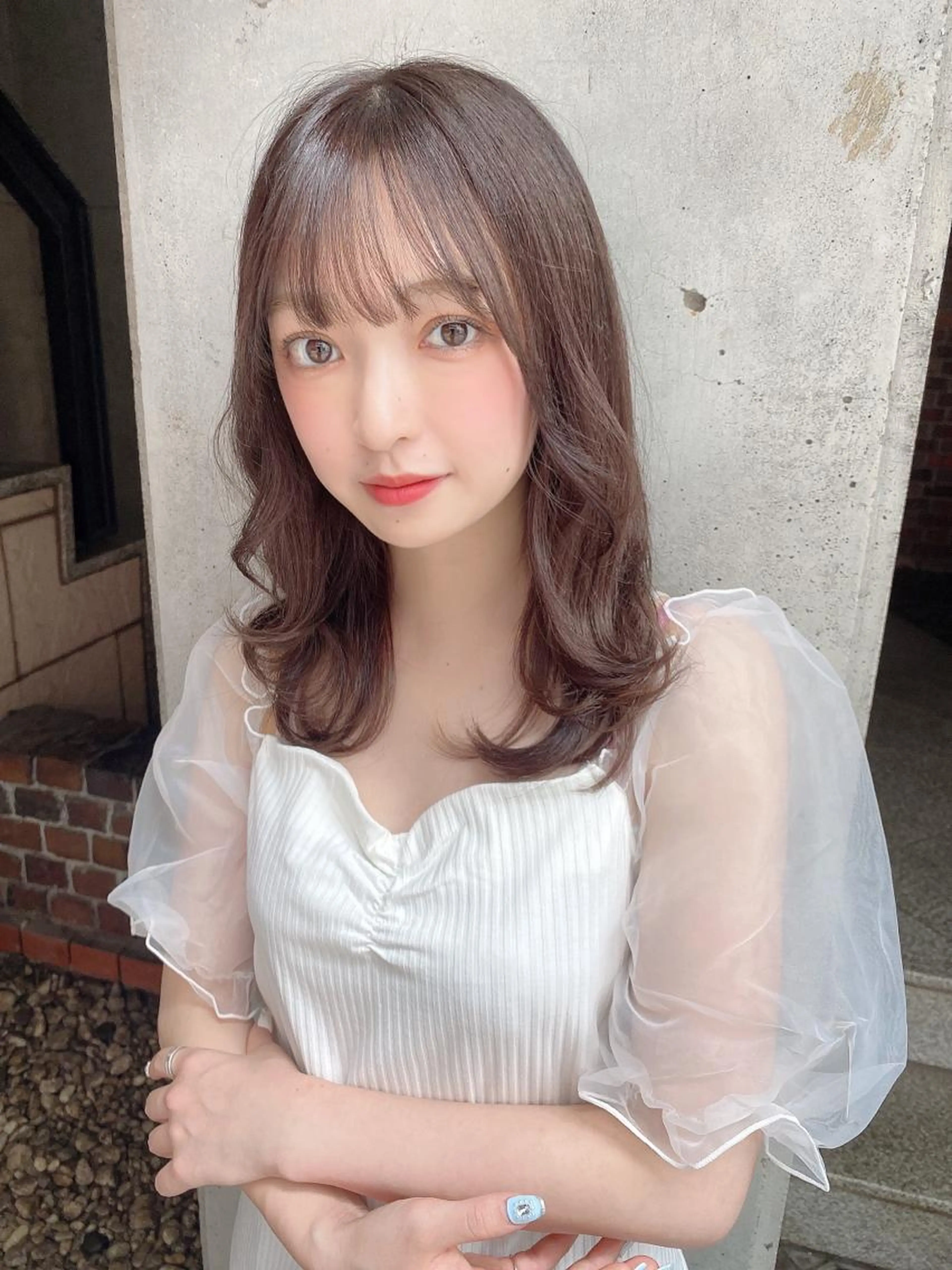 ☆平日限定☆カット&前髪ストレート&カラー&トリートメントの写真