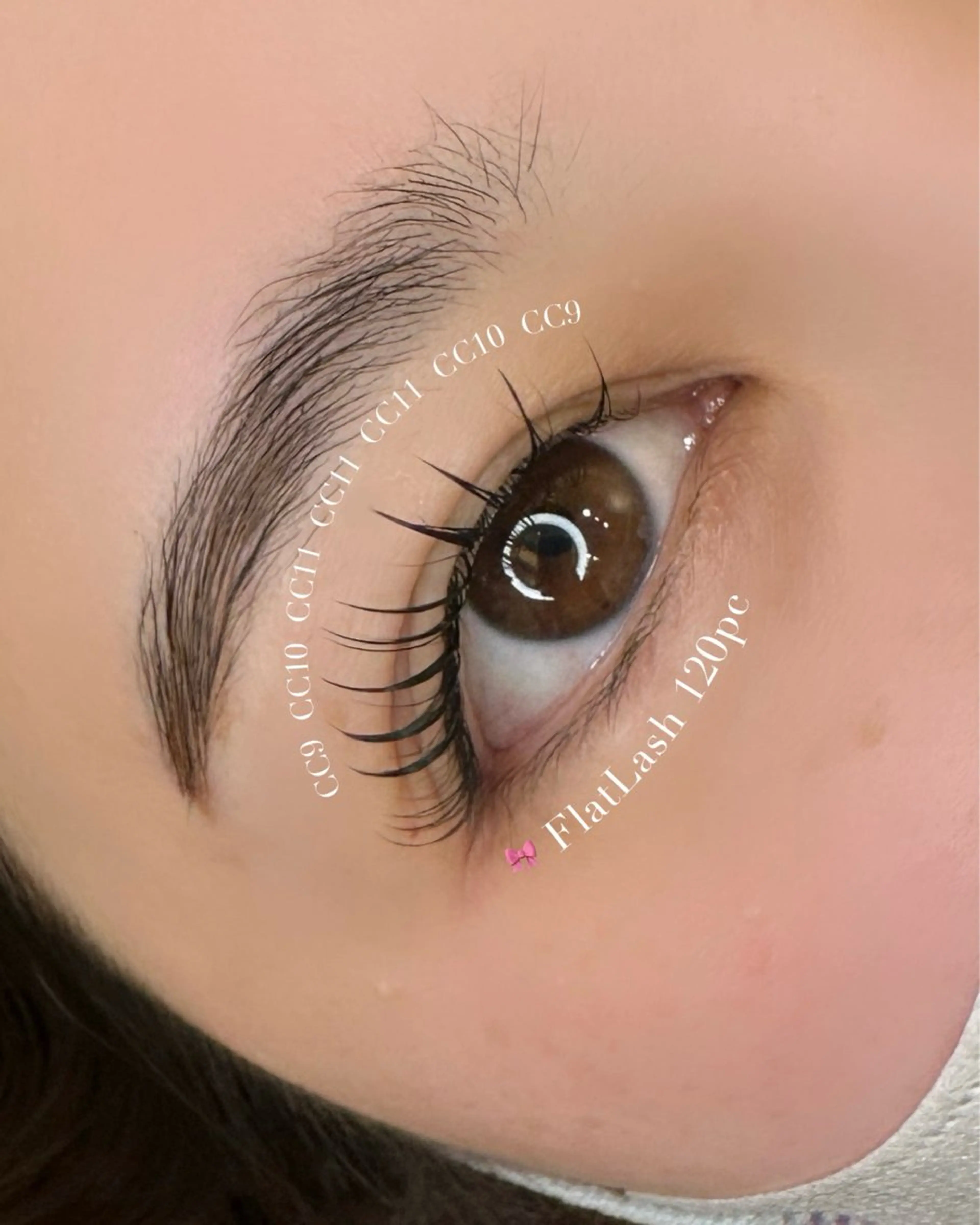 マツエク・マツパ フラットラッシュ STILL calinのマツエク・マツパデザイン