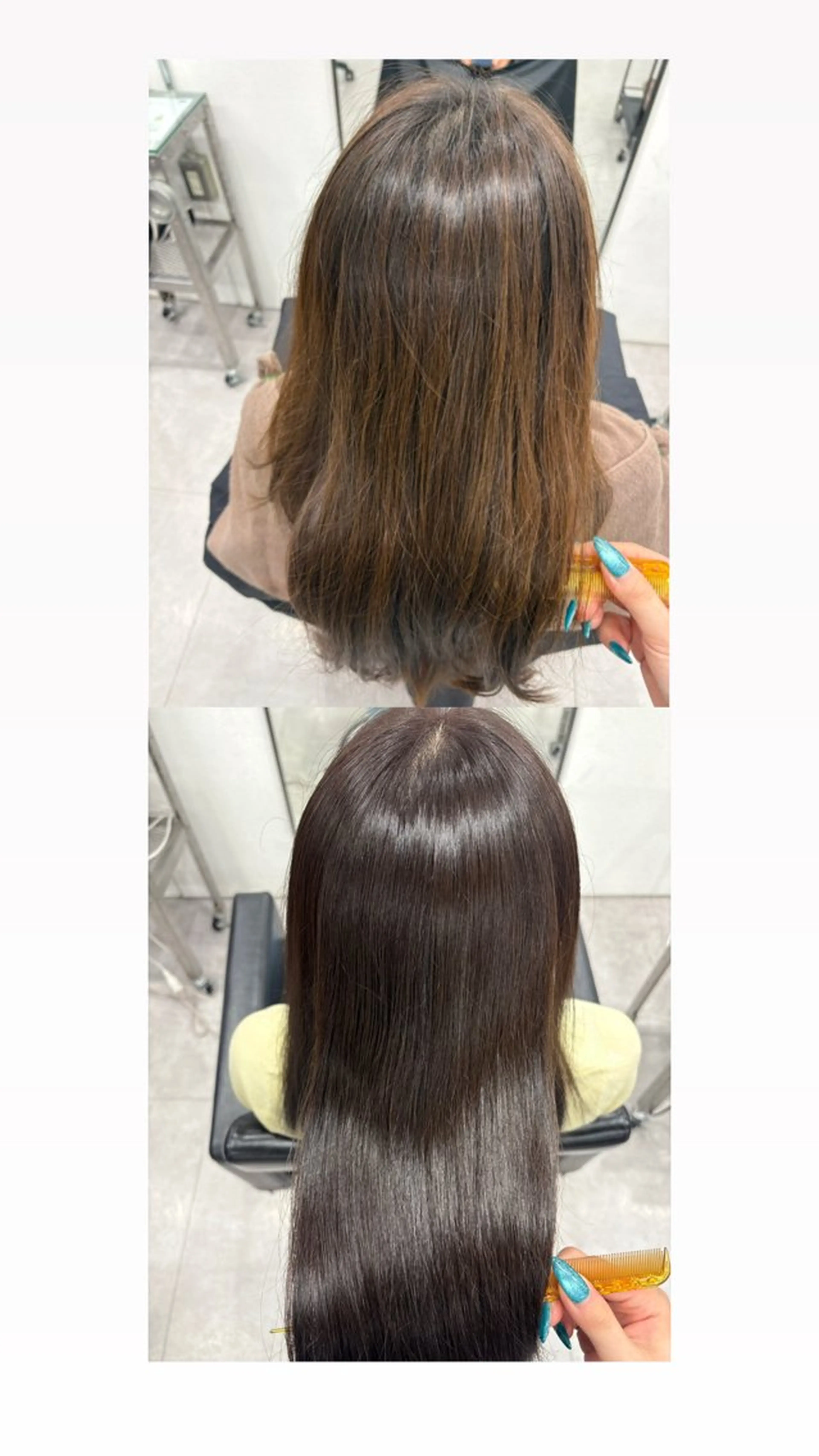 カラー グレージュ ヘアカラー Mi yuのヘアスタイル