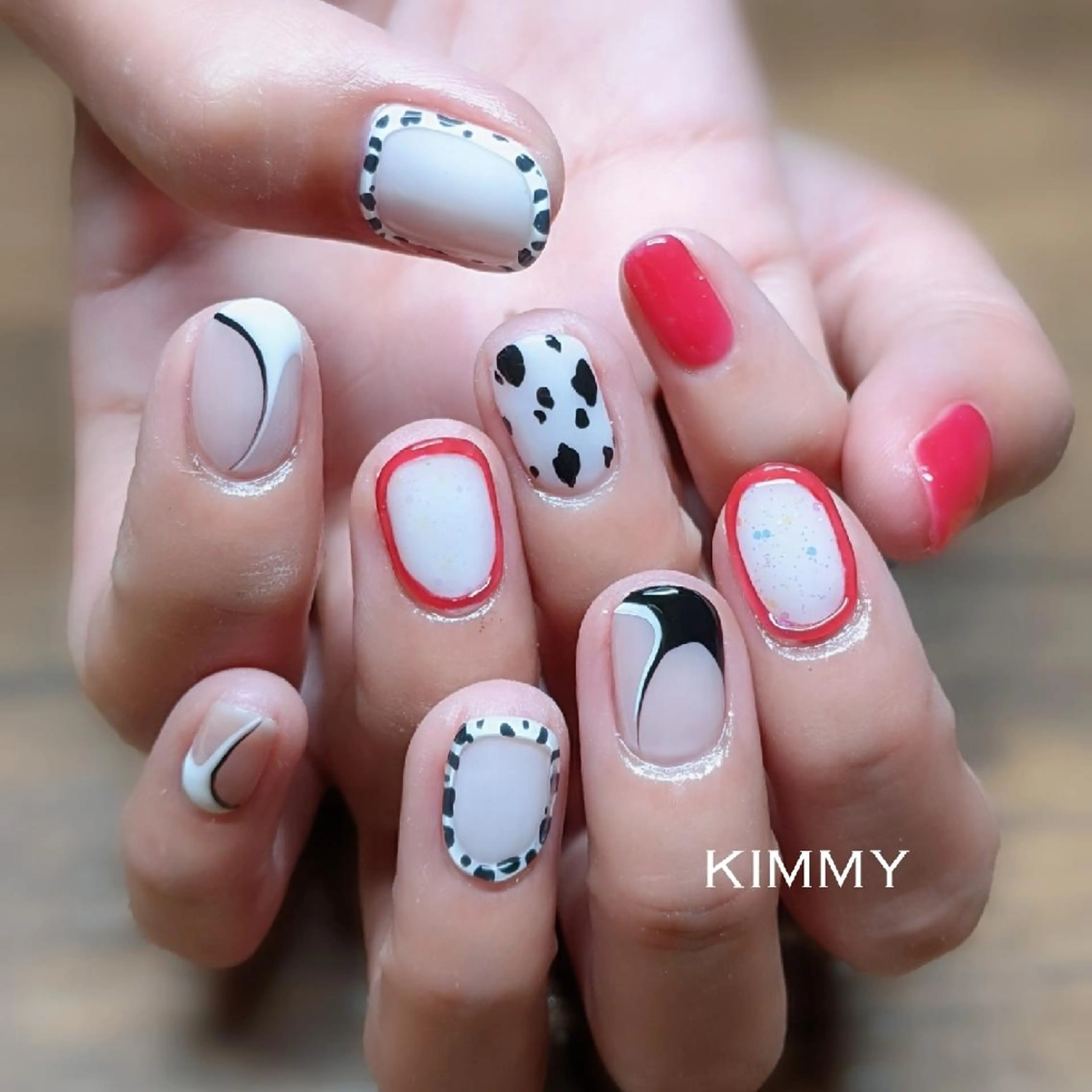 ネイル ハンドネイル kimmy nailsのネイルデザイン