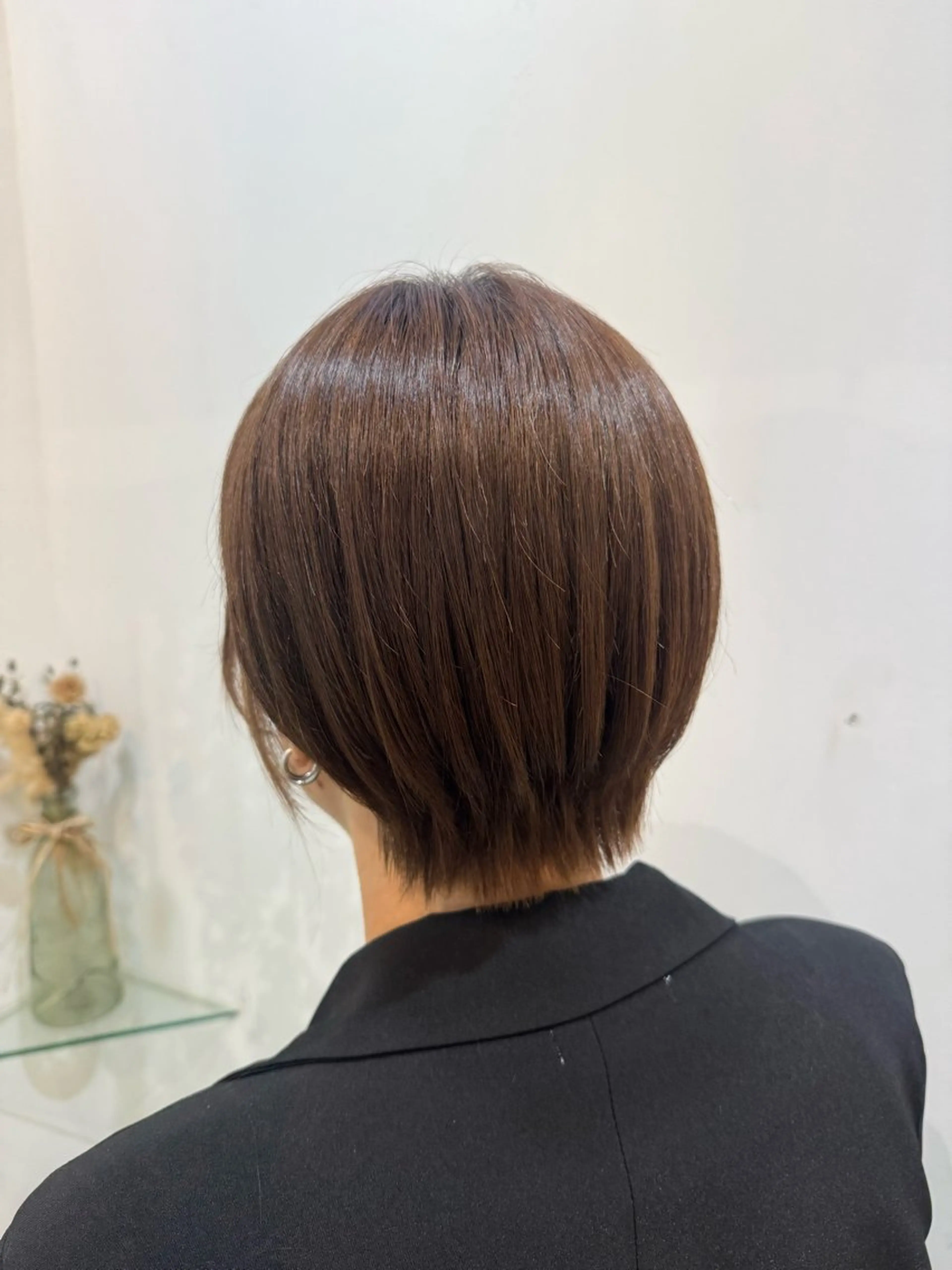 ショート カット トリートメント 透明感カラー🧁🩰 🫧仲松良菜🎀のヘアスタイル