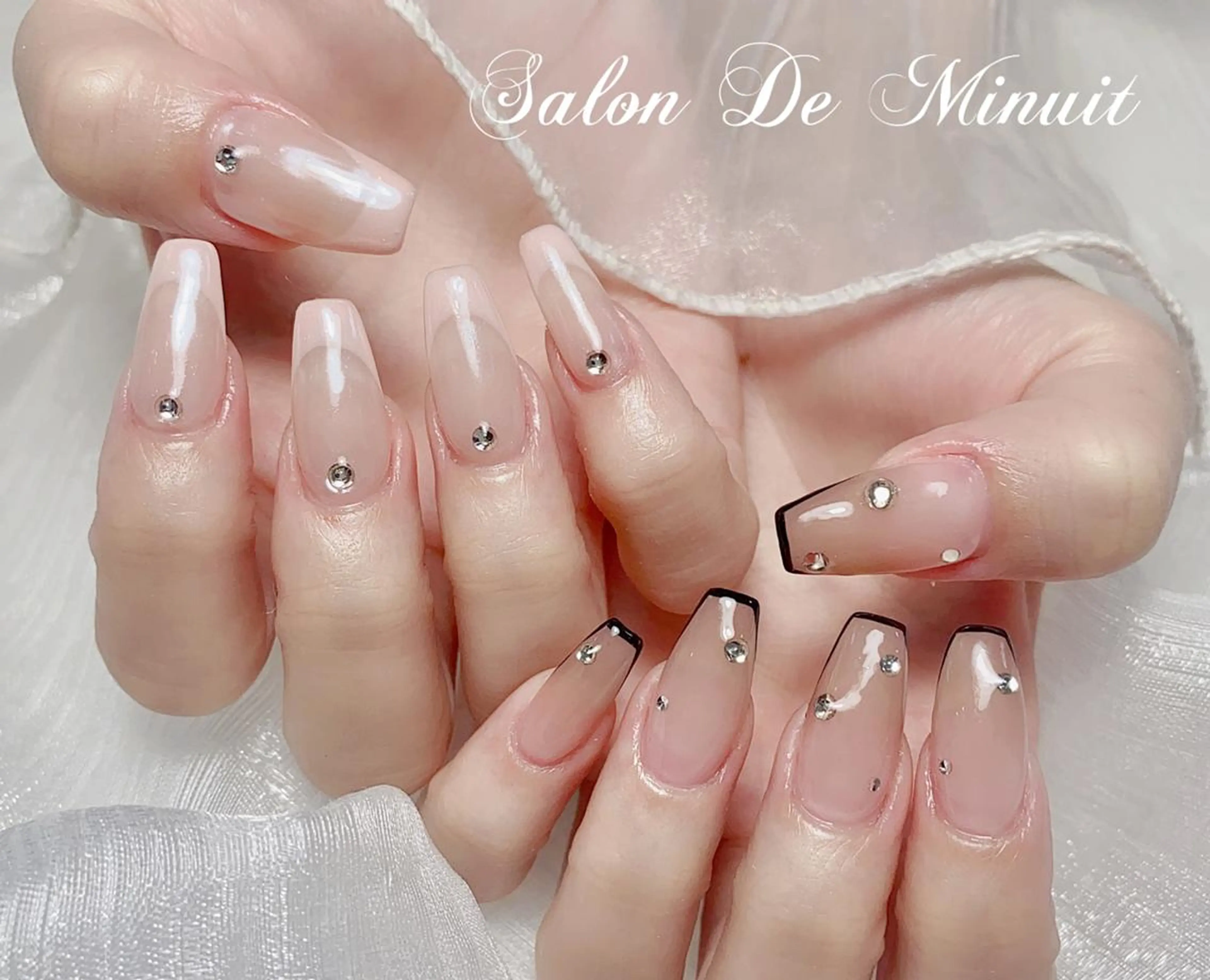 ネイル ハンドネイル ハンドケア Momo 🤍のネイルデザイン