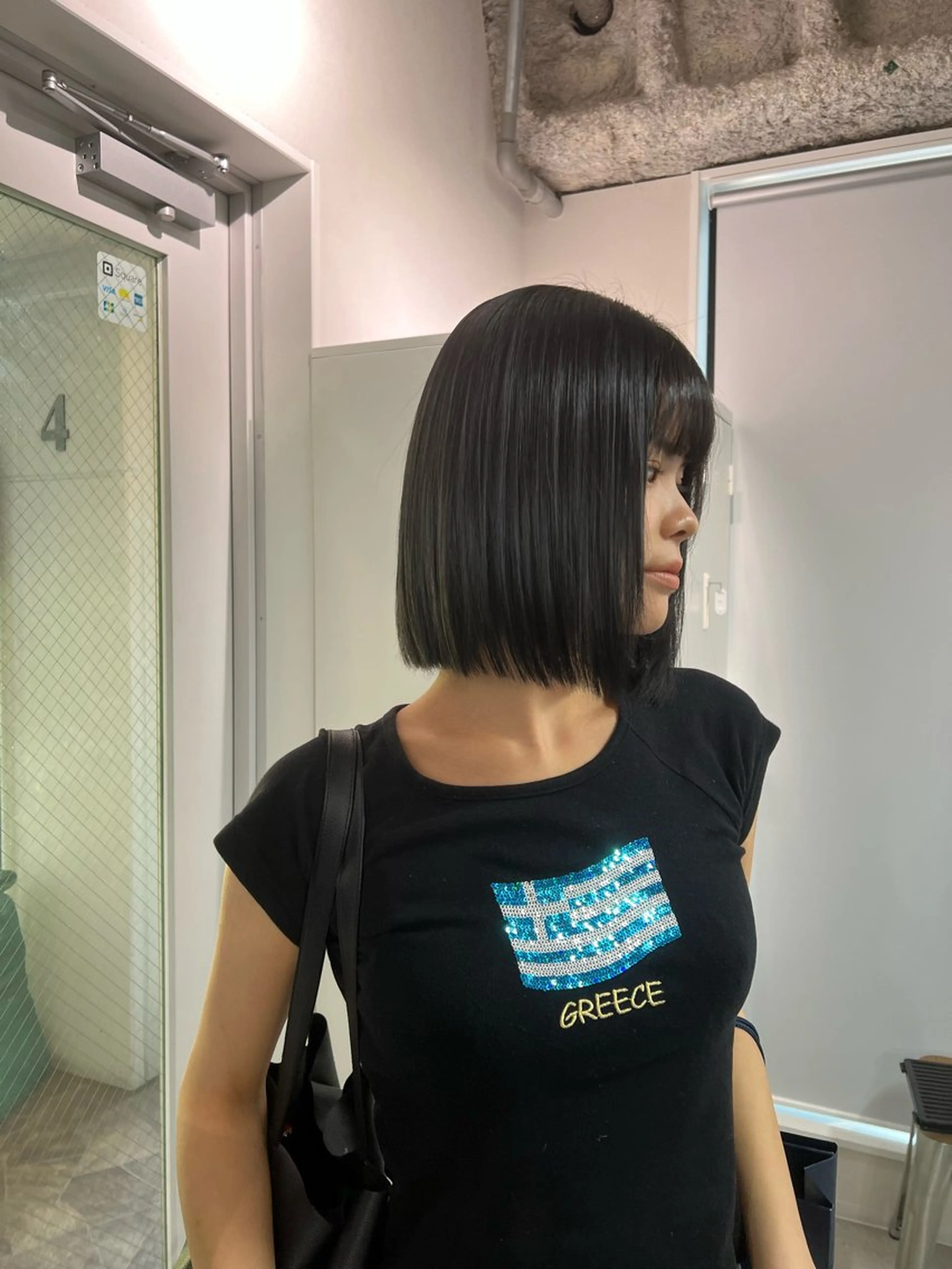 ショート カラー ハイライトカラー ハイライト ヘアカラー ハイトーン&髪質改善 ＆韓国エクステ🤎のヘアスタイル