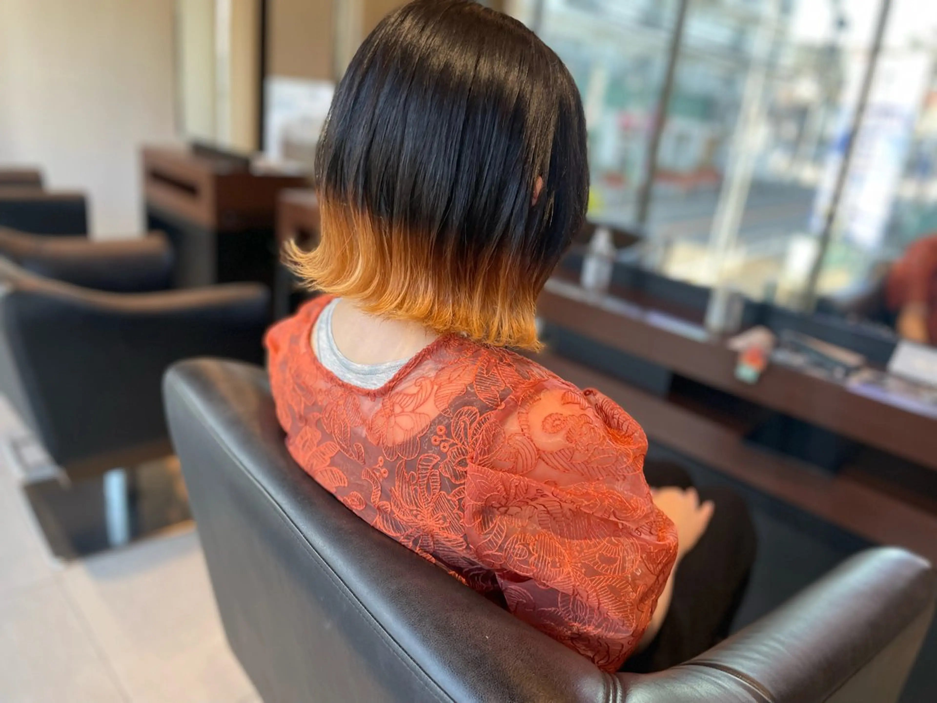 ミディアム ショート・ボブ 中村俊哉のヘアスタイル