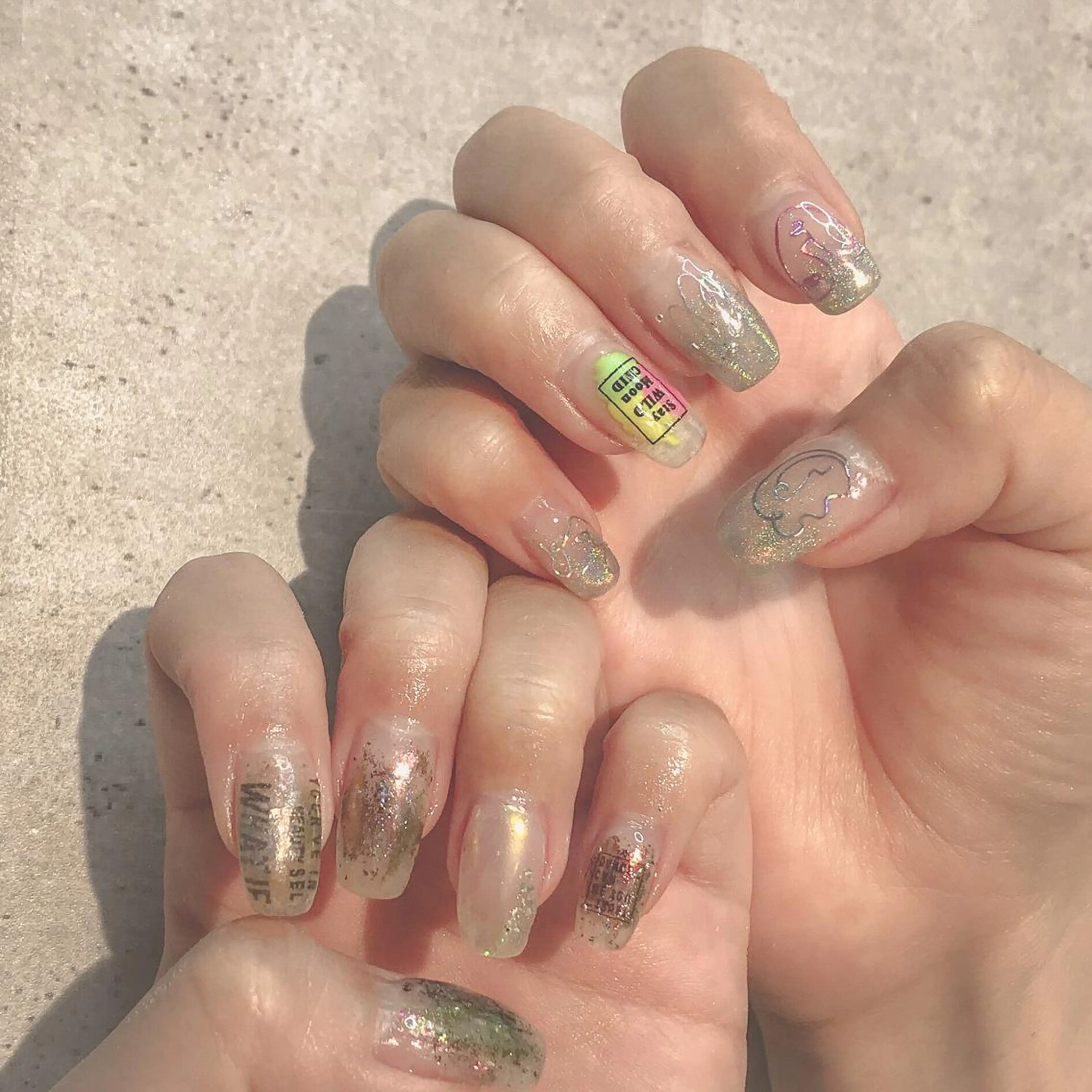 ネイル ハンドネイル 4/2ご予約 ◎ 本田 知美ꯁꯧのネイルデザイン